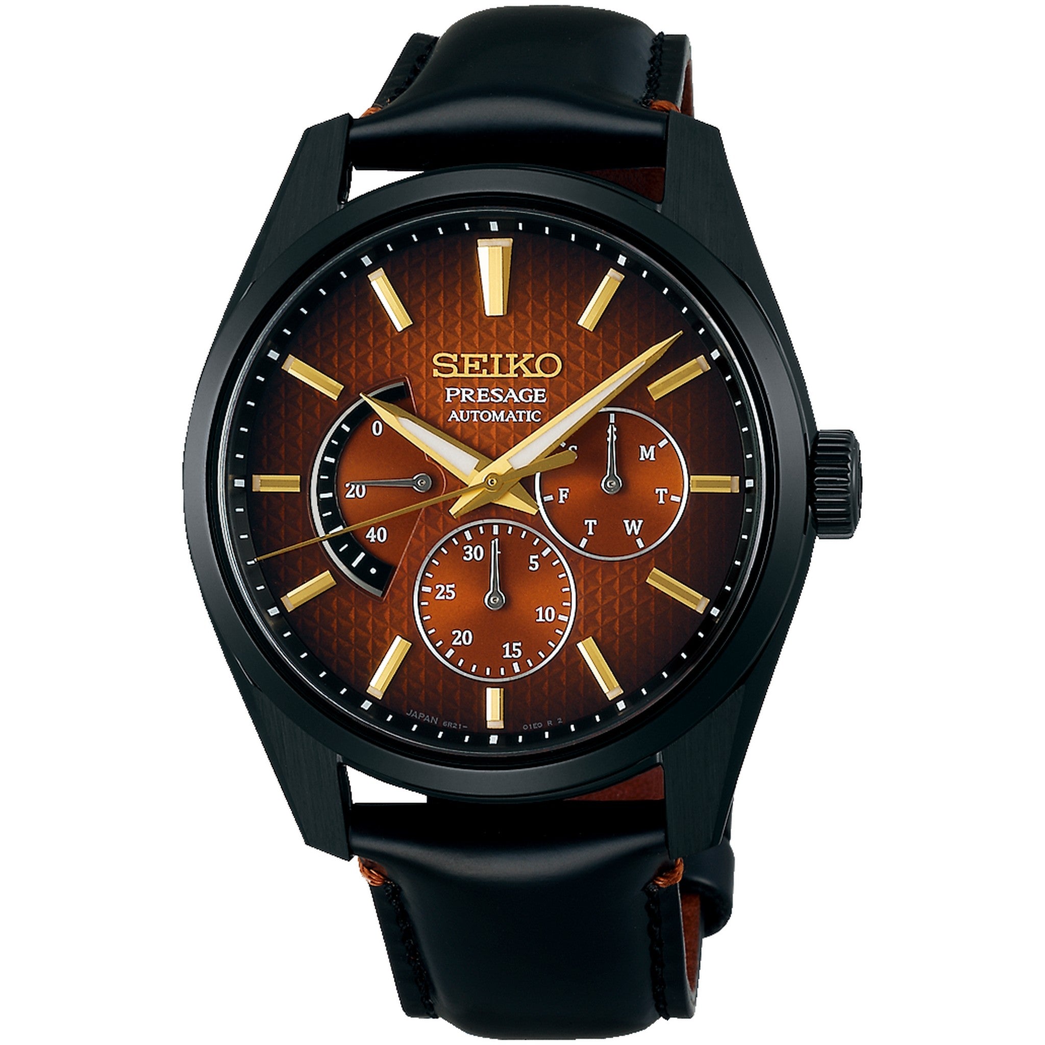 Montre Seiko Presage Automatique Homme SPB329J1 Sharp Edged Noir Édition Limitée