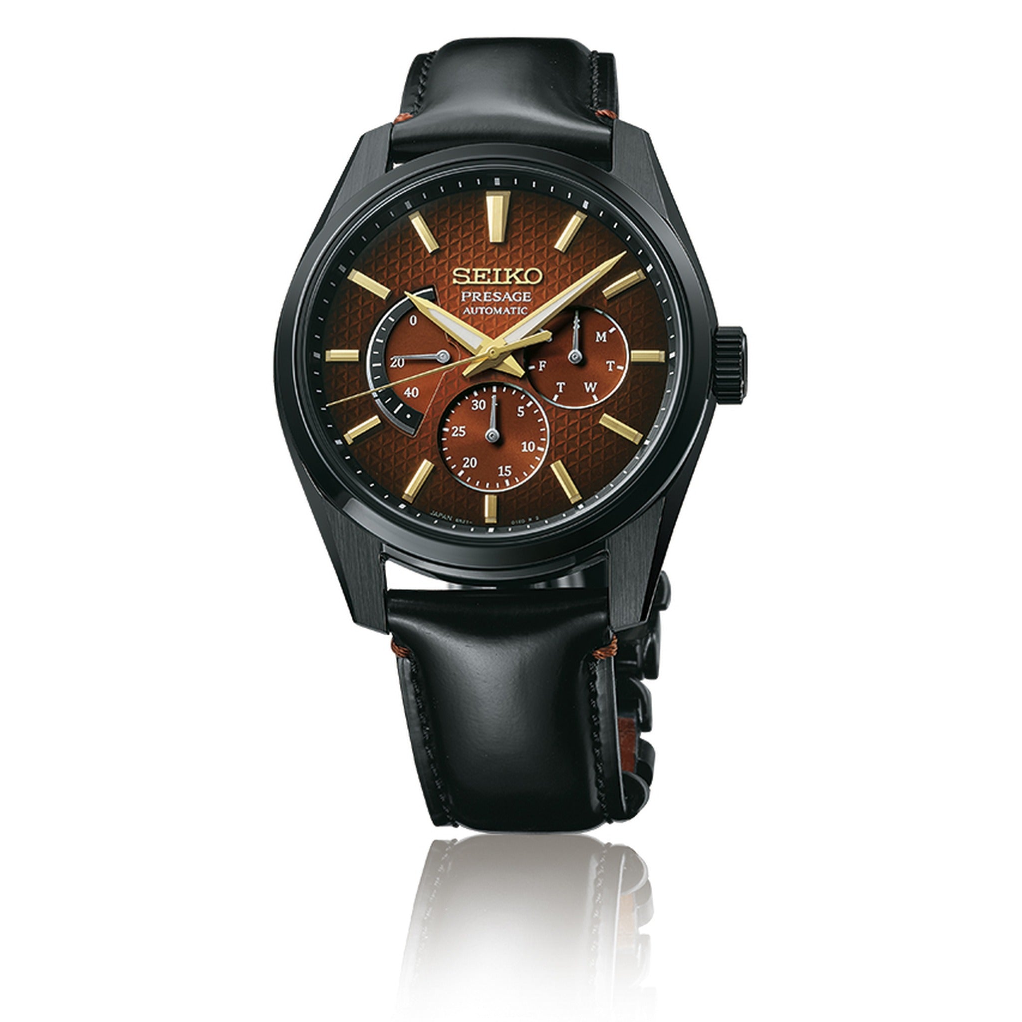 Seiko Presage Automatik-Herrenuhr SPB329J1 Sharp Edged Black Limited Edition
