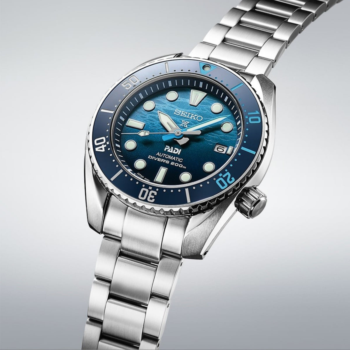 Seiko Prospex PADI Herrenuhr Automatik SPB375J1 Blau