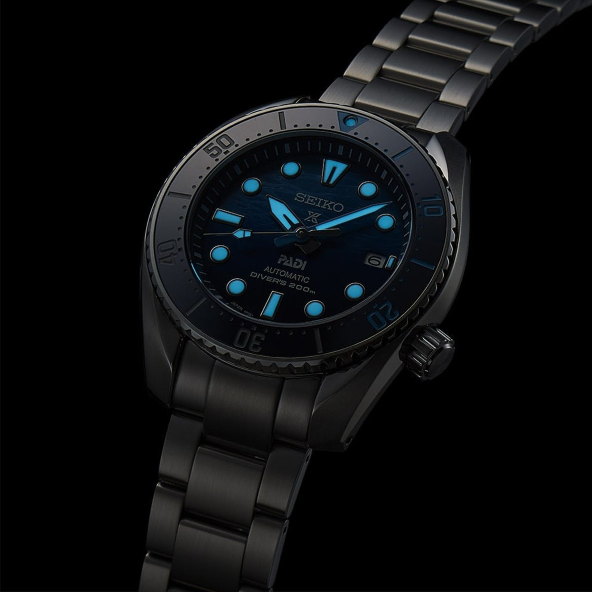 Seiko Prospex PADI Herrenuhr Automatik SPB375J1 Blau