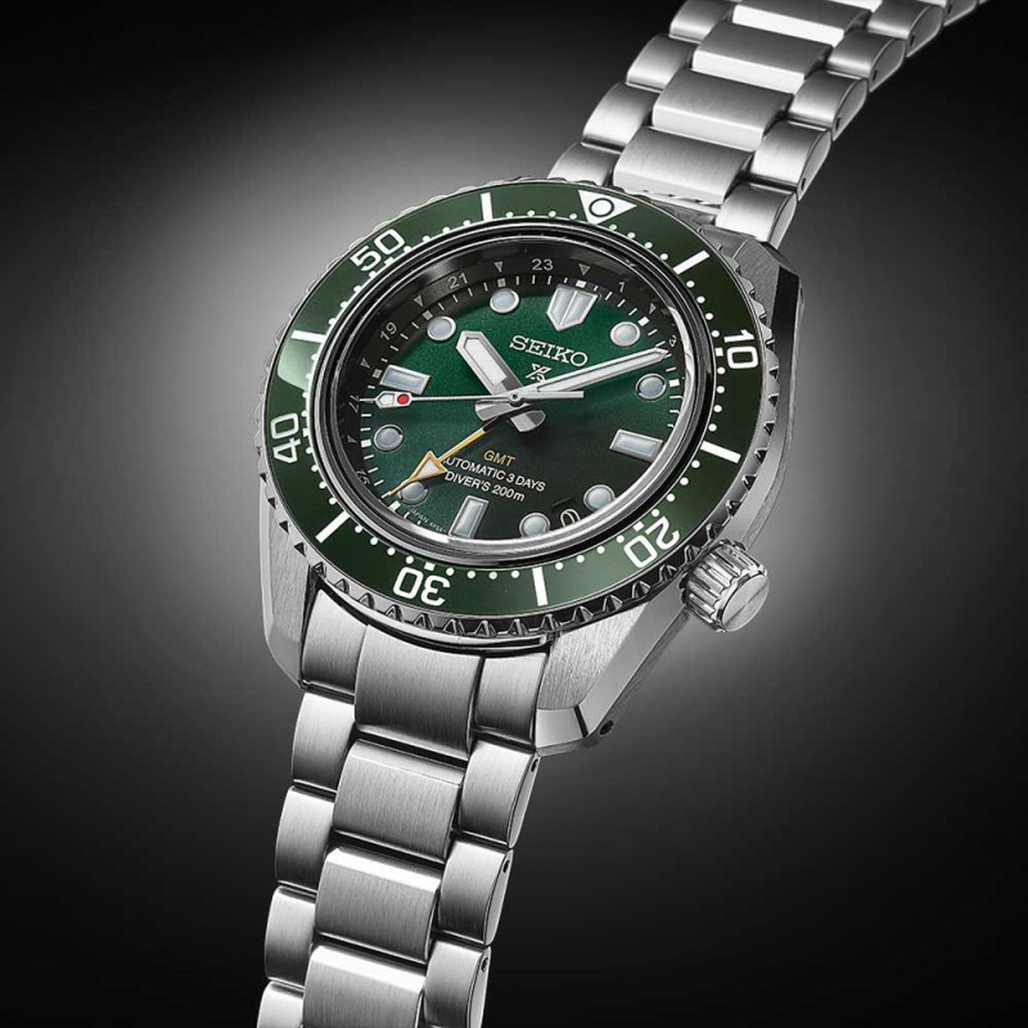 Seiko Prospex GMT Automatic Men's Watch SPB381J1 Green
