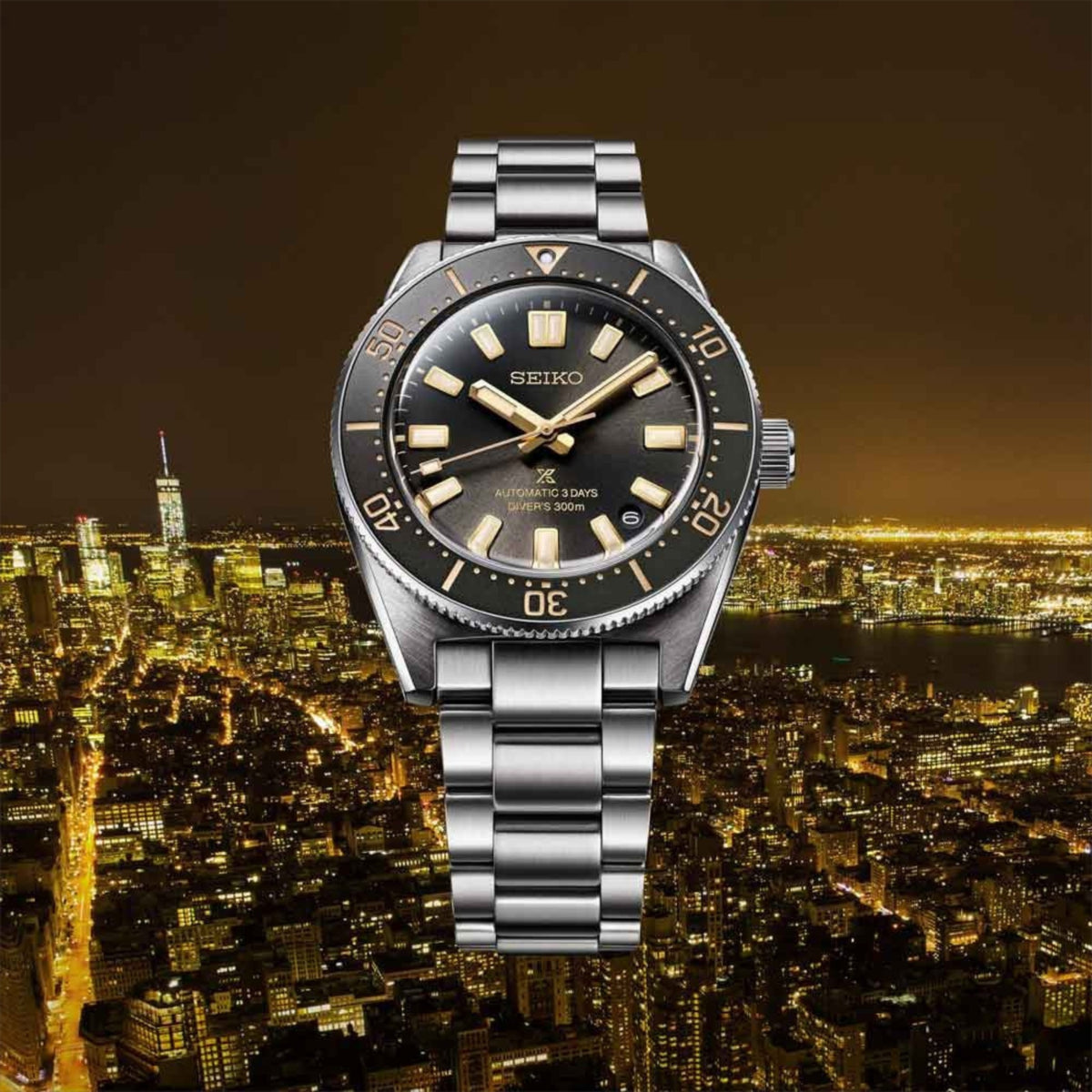 Seiko Prospex Herrenuhr Automatik SPB455J1 Schwarz