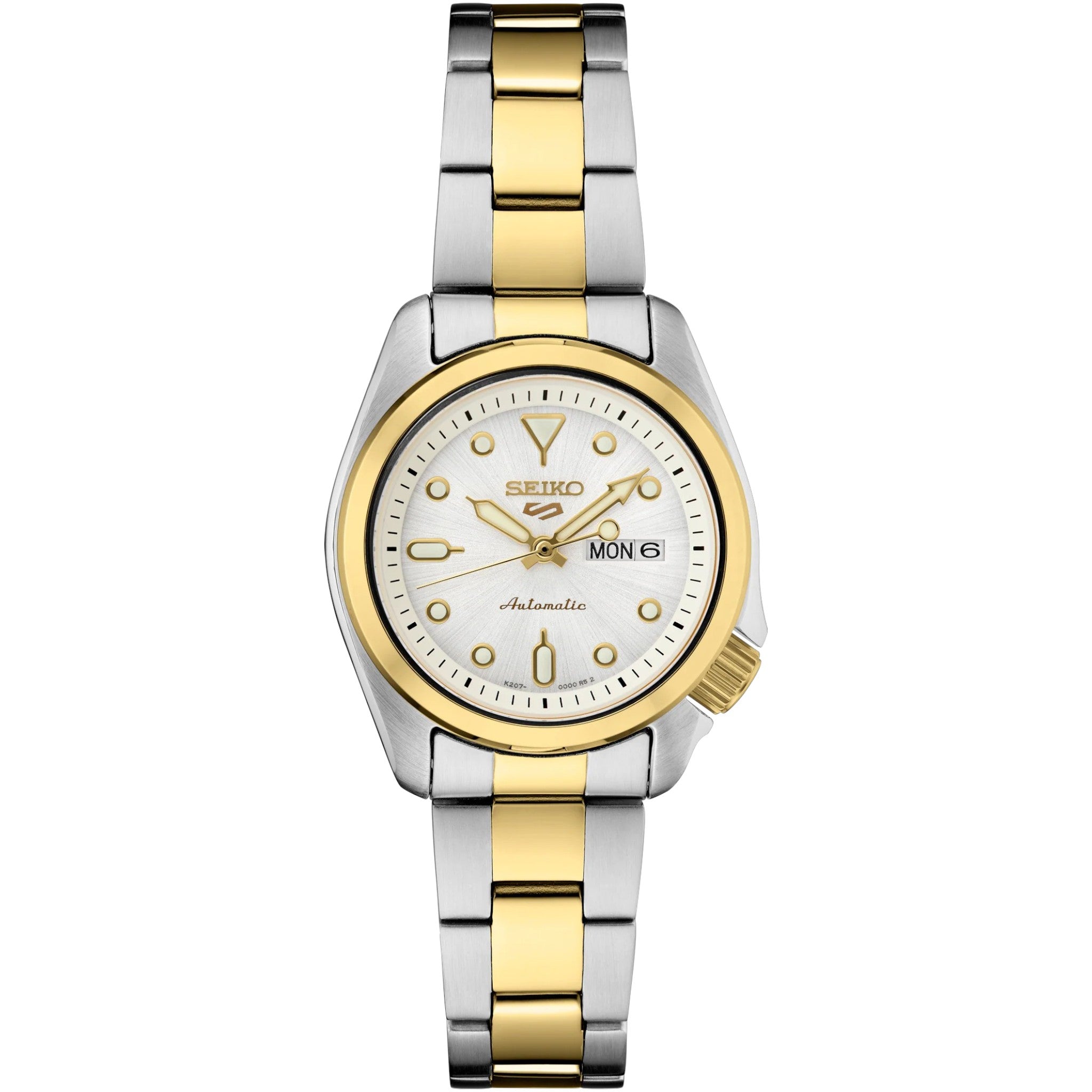 Montre Seiko 5 Sports Femme SRE004K1 Automatique Argenté Doré