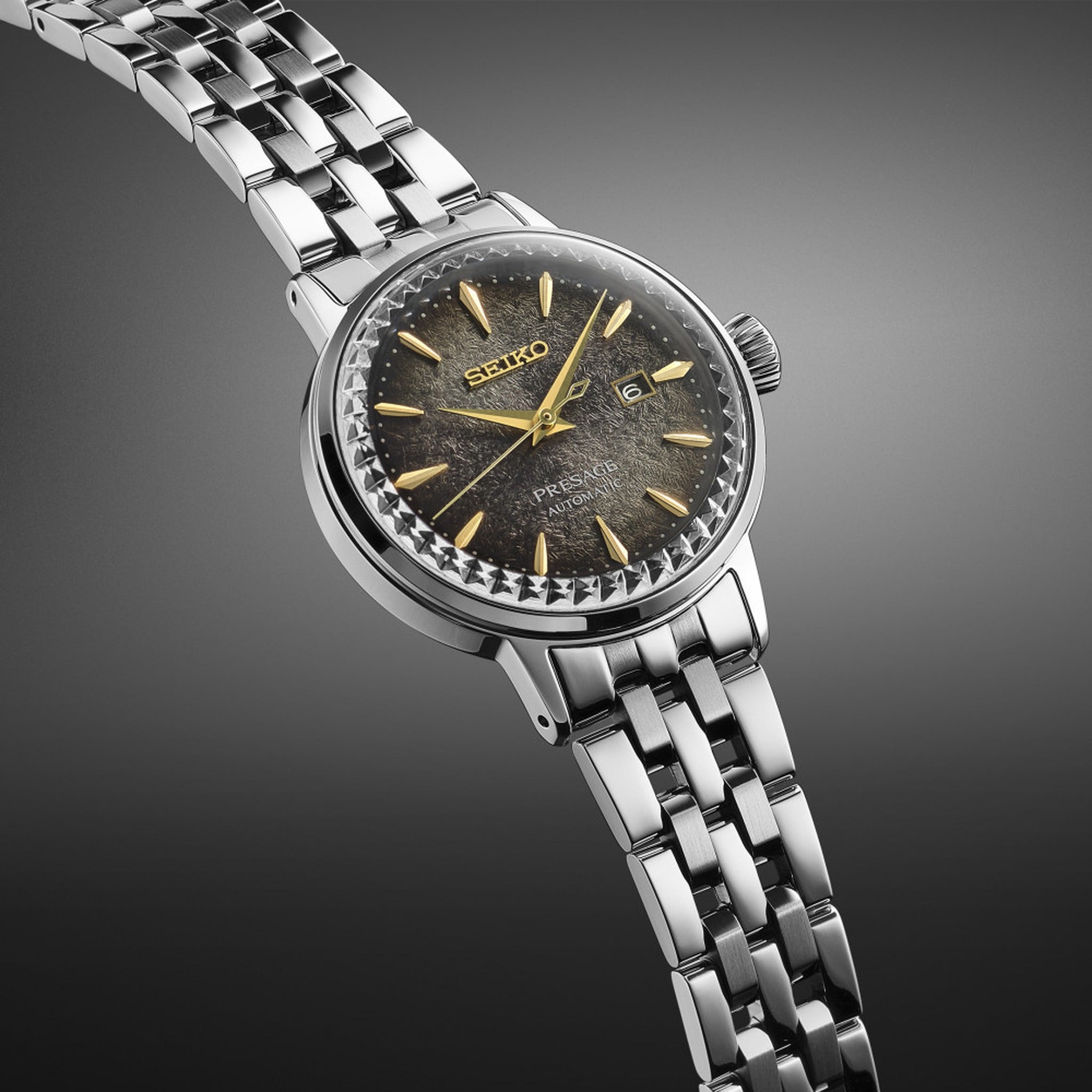 Montre Seiko Presage Cocktail Automatique Femme SRE015J1 Édition Limitée Star Bar