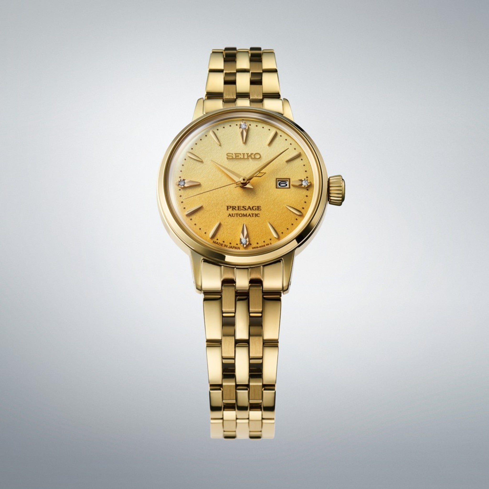 Montre Seiko Presage Cocktail Time Femme SRE018J1 Doré