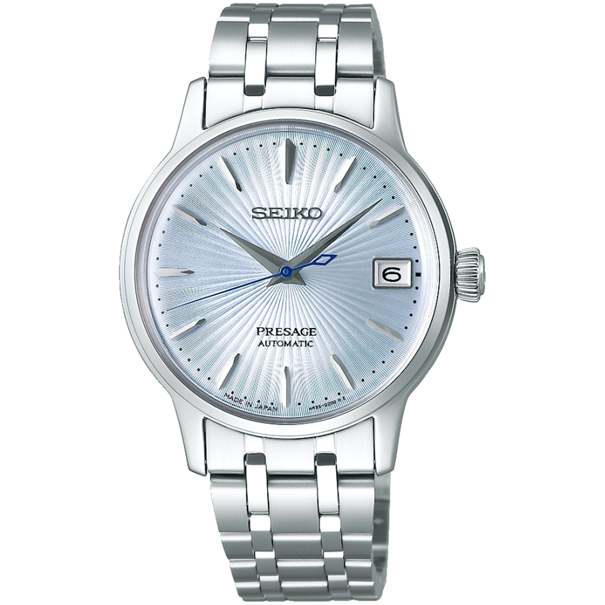Seiko Presage Cocktail Automatic Women's Watch SRP841J1 Light Blue