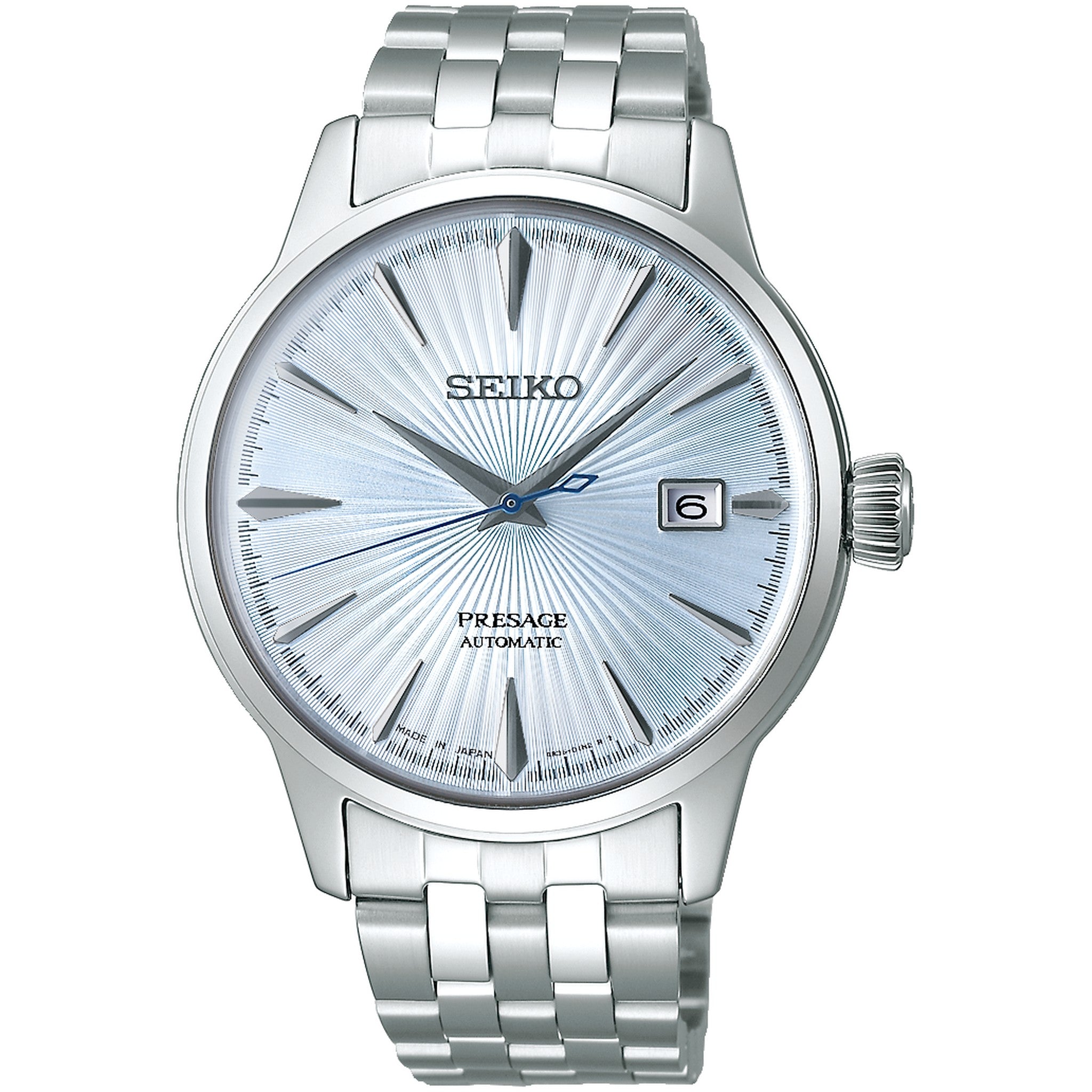 Seiko Presage Cocktail Automatic Men's Watch SRPE19J1 Light Blue