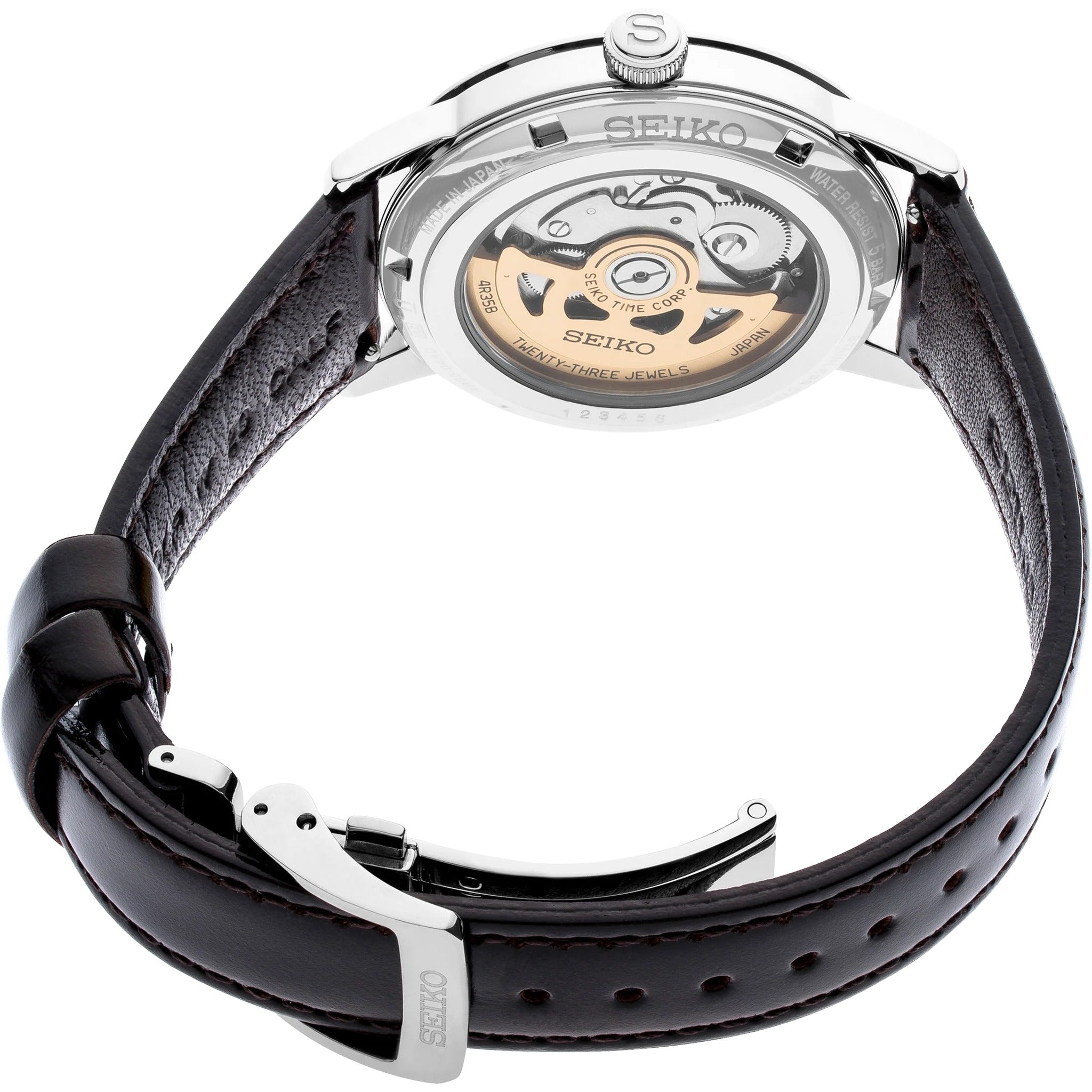 Seiko Presage Cocktail Automatic Men's Watch SRPE41J1 Negroni Red