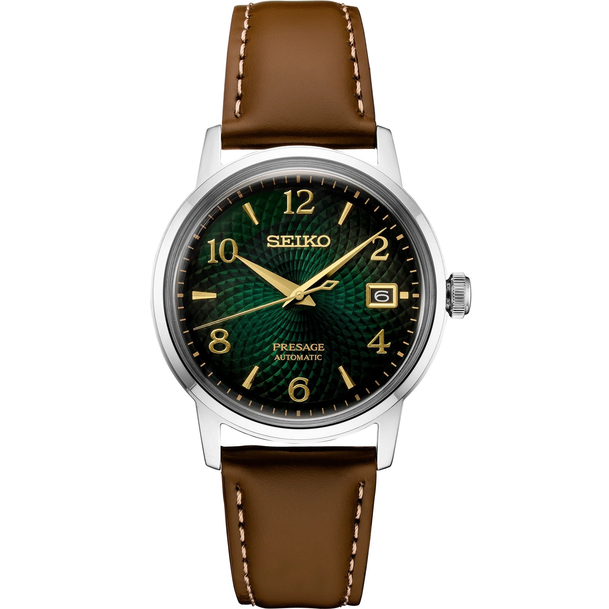 Seiko Presage Cocktail Automatic Men's Watch SRPE45J1 Mojito Green