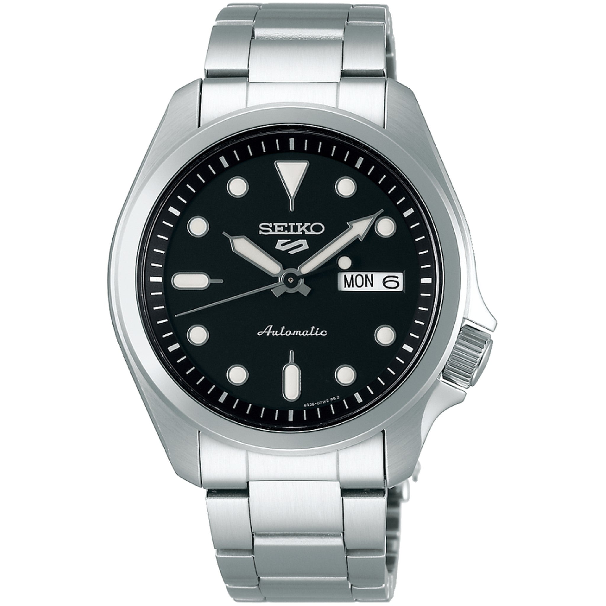 Seiko 5 Sports Automatic Men's Watch SRPE55K1 Black Grey