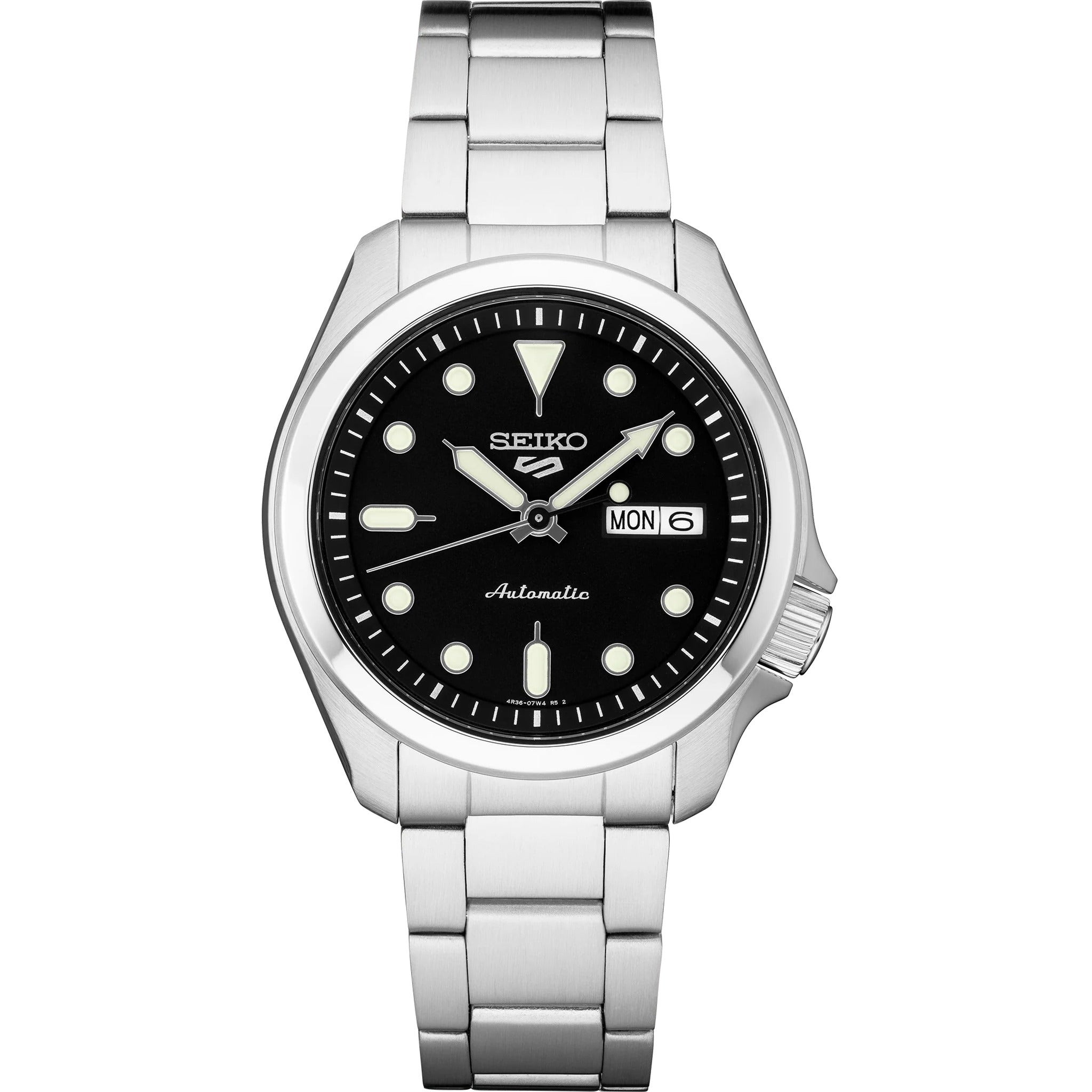 Seiko 5 Sports Automatic Men's Watch SRPE55K1 Black Grey