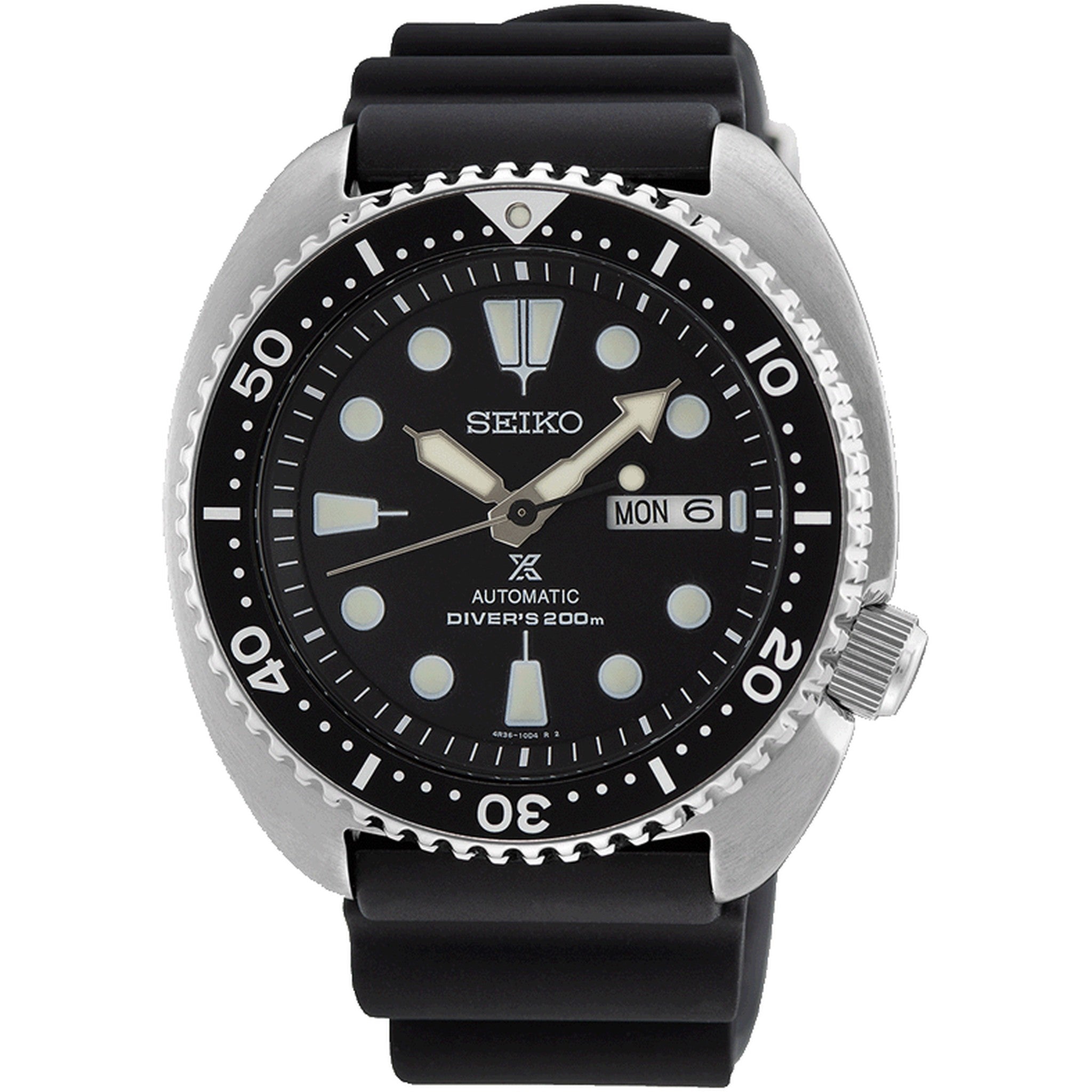 Seiko Prospex Turtle Automatik-Herrenuhr SRPE93K1 Schwarz