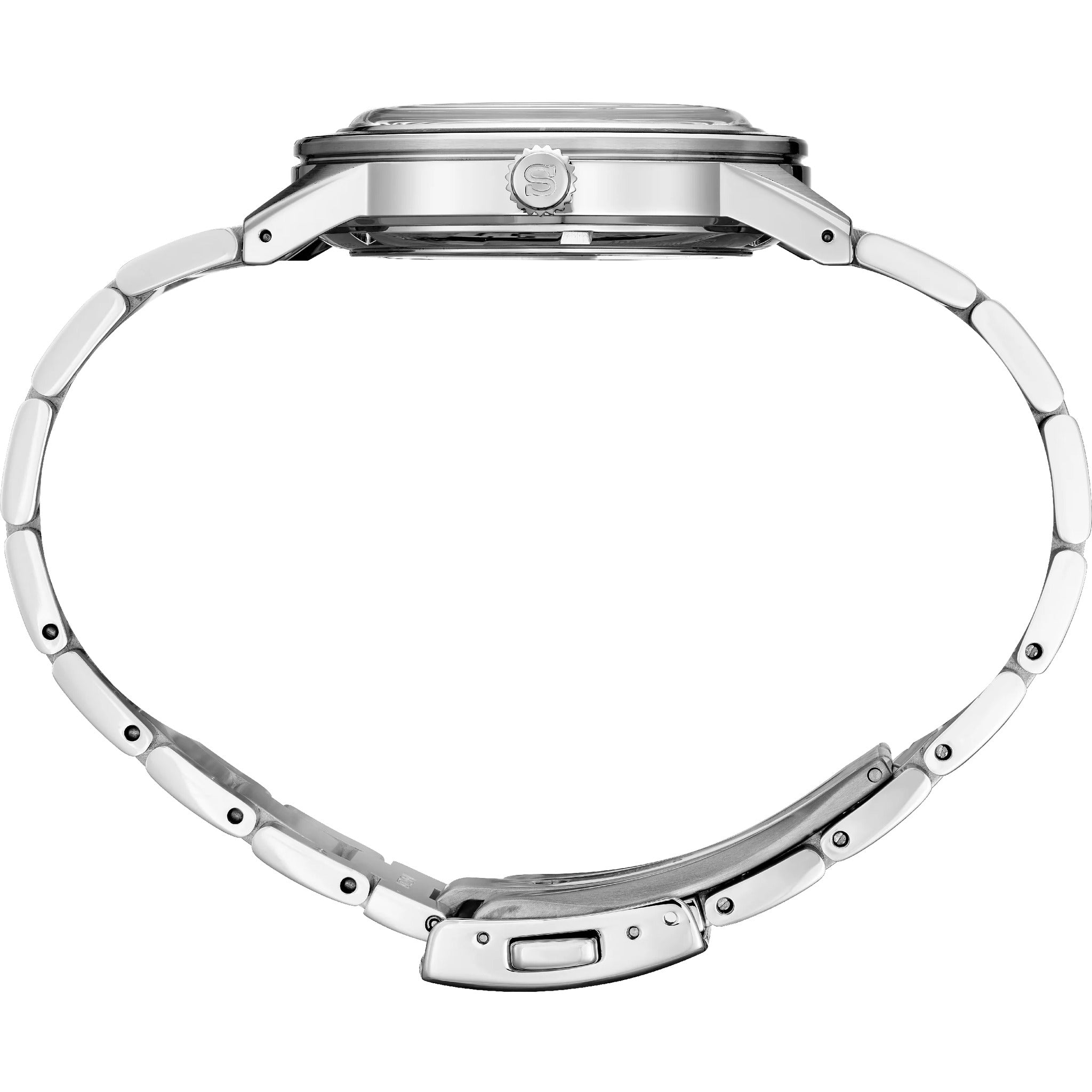 Seiko Presage Men's Automatic Watch SRPG03J1 White 60s Style