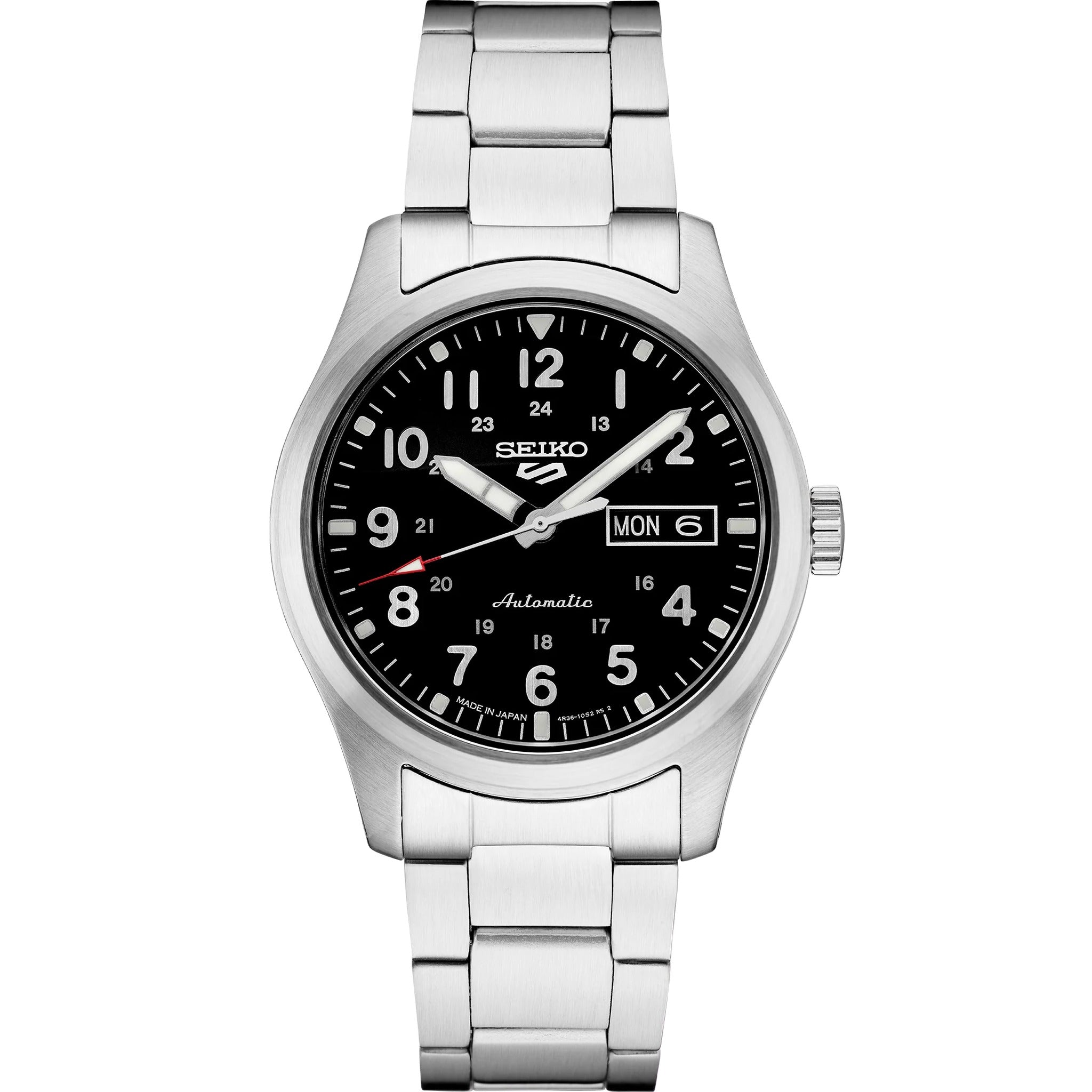 Seiko 5 Sports Herren-Automatikuhr SRPG27K1 Field Sports Schwarz