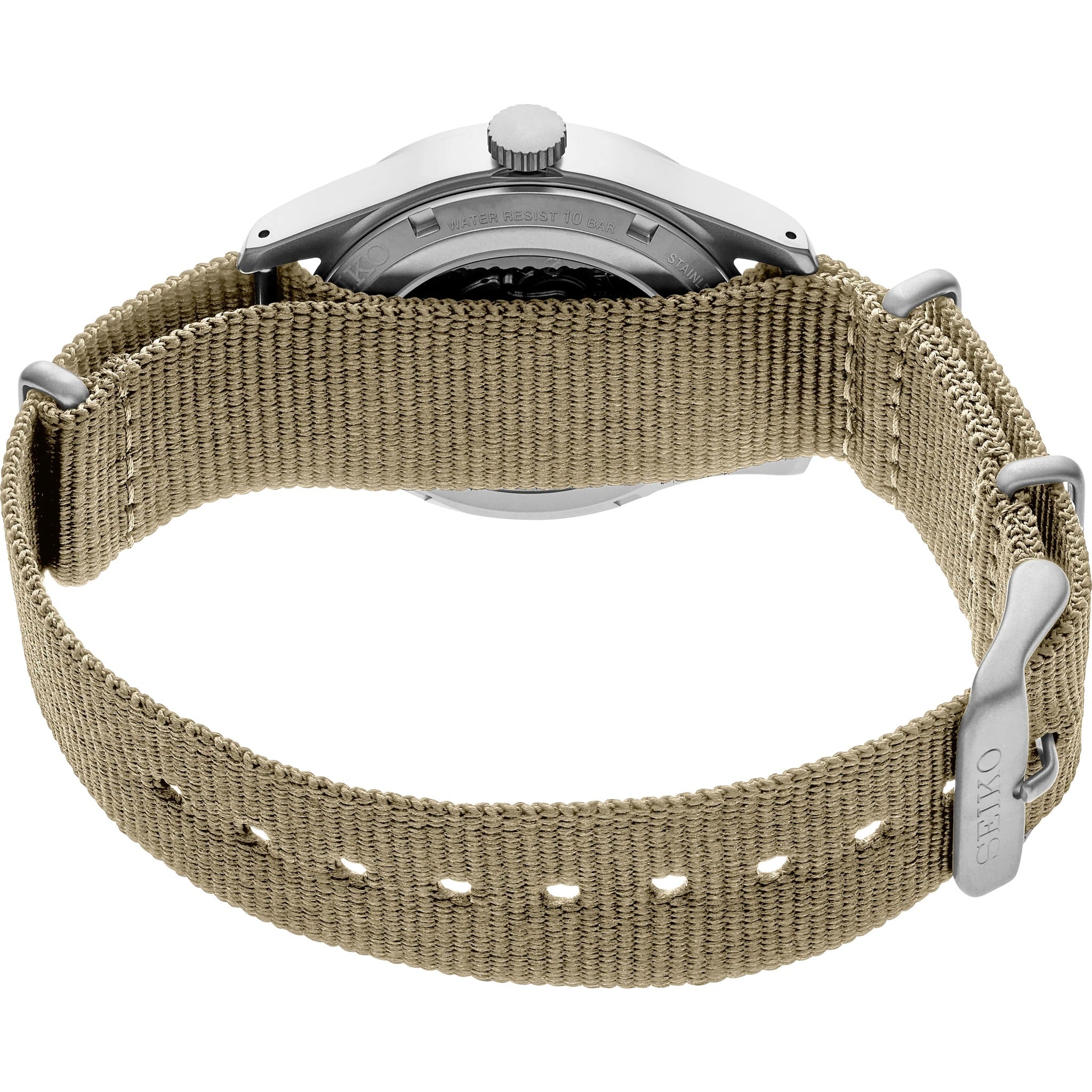 Montre Seiko 5 Sports Homme Automatique SRPG35K1 Field Sports Noir Bracelet Nylon