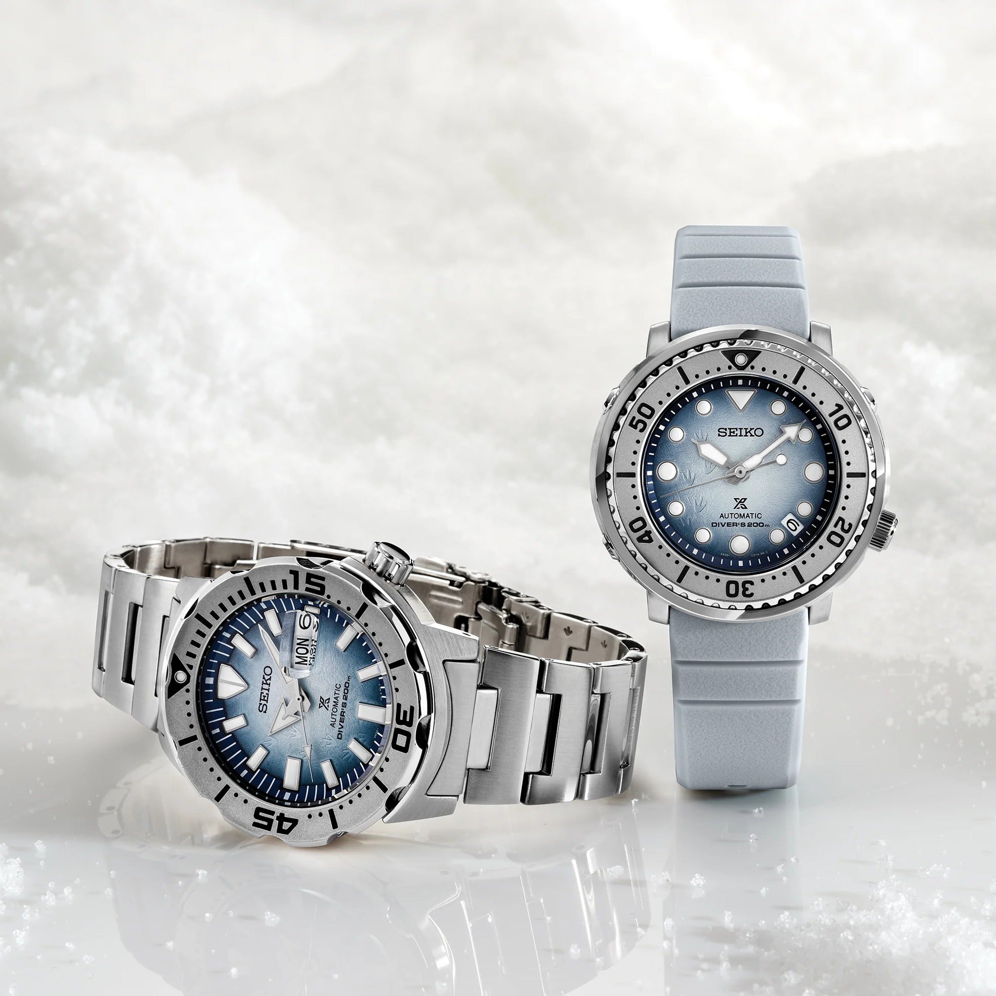 Montre Seiko Prospex Automatique Homme SRPG57K1 Édition Save The Ocean Antartica