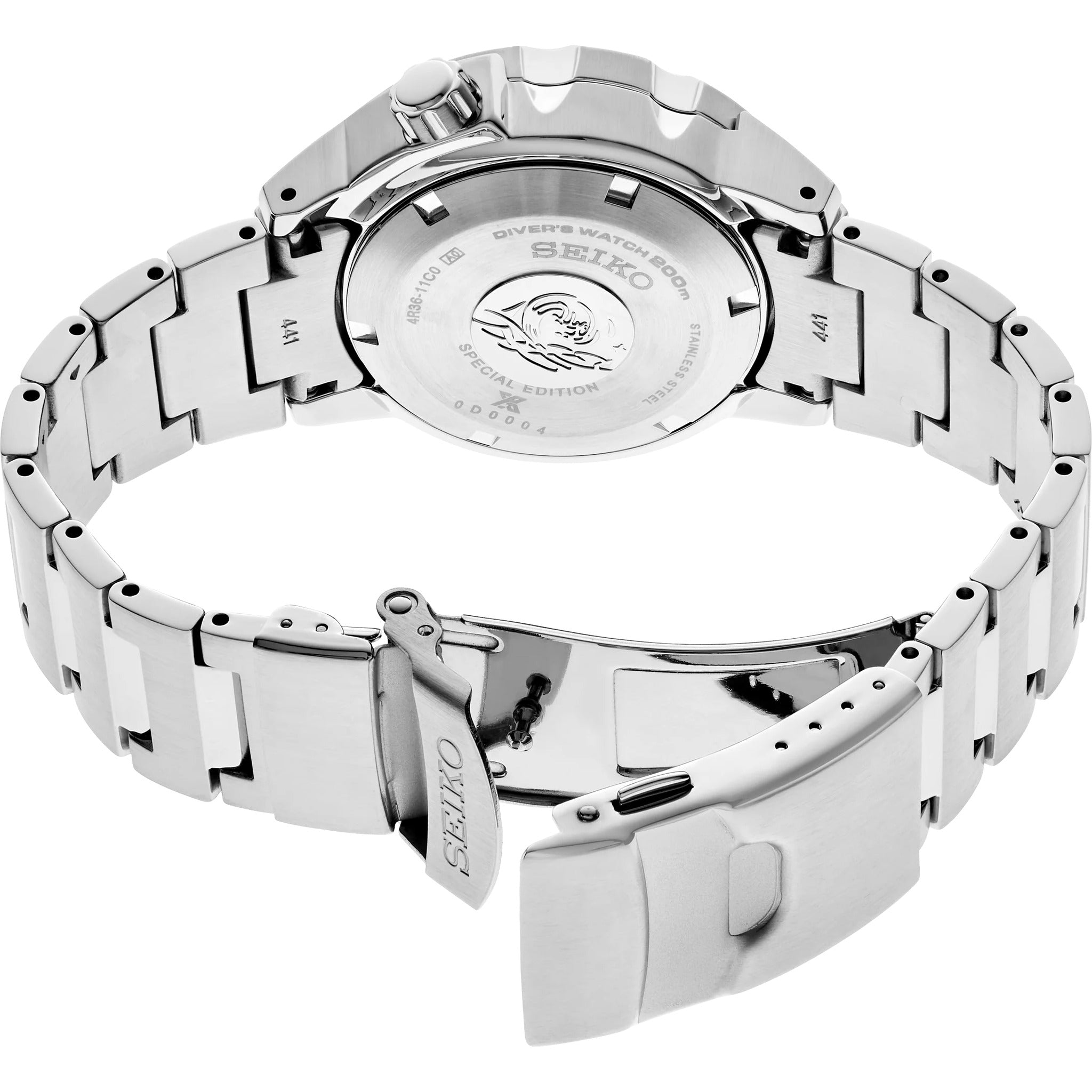 Seiko Prospex Automatik-Herrenuhr SRPG57K1 Save The Ocean Antarktis Edition