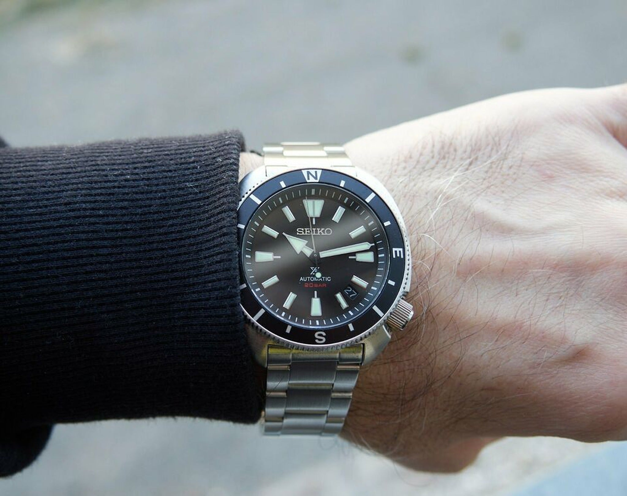 Montre Seiko Prospex Automatique Homme SRPH17K1 Noir Turtle