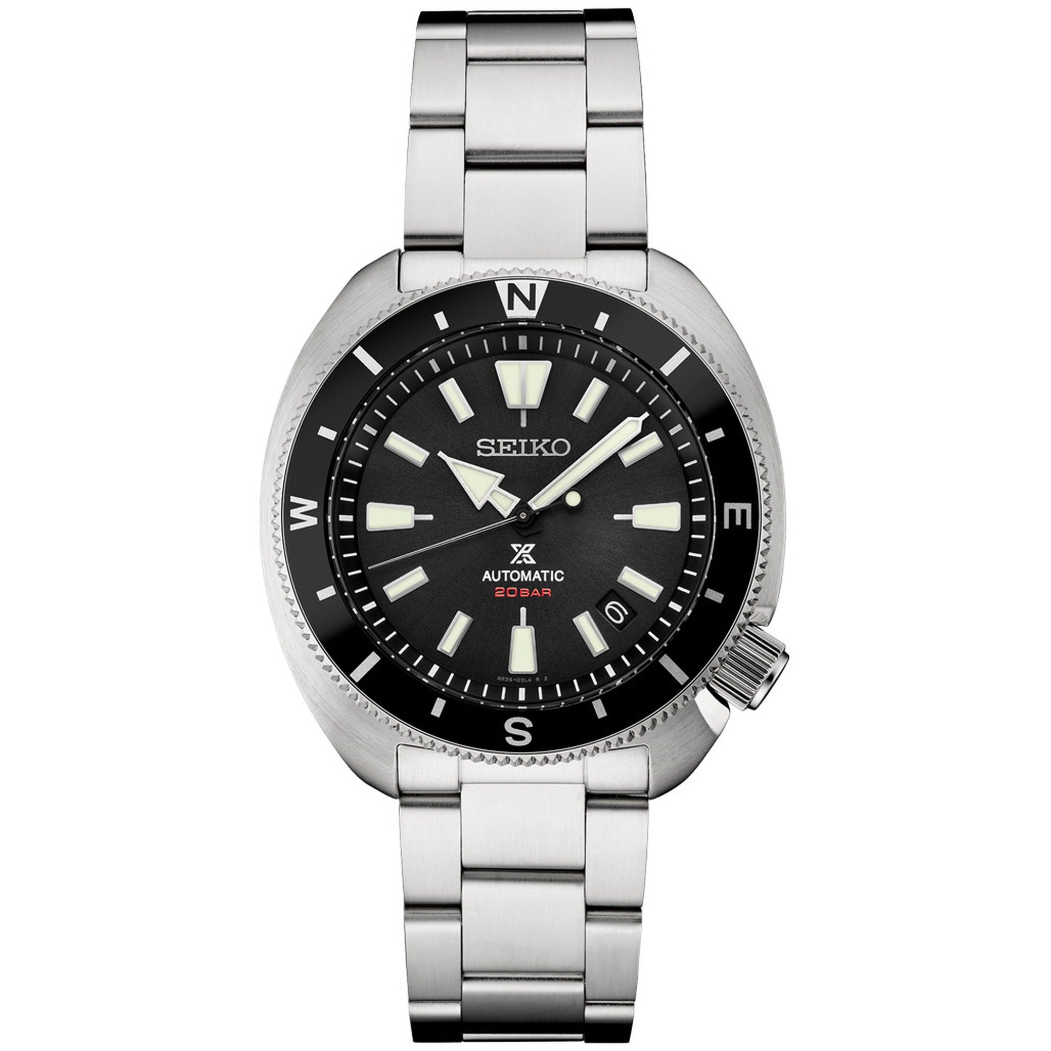 Montre Seiko Prospex Automatique Homme SRPH17K1 Noir Turtle