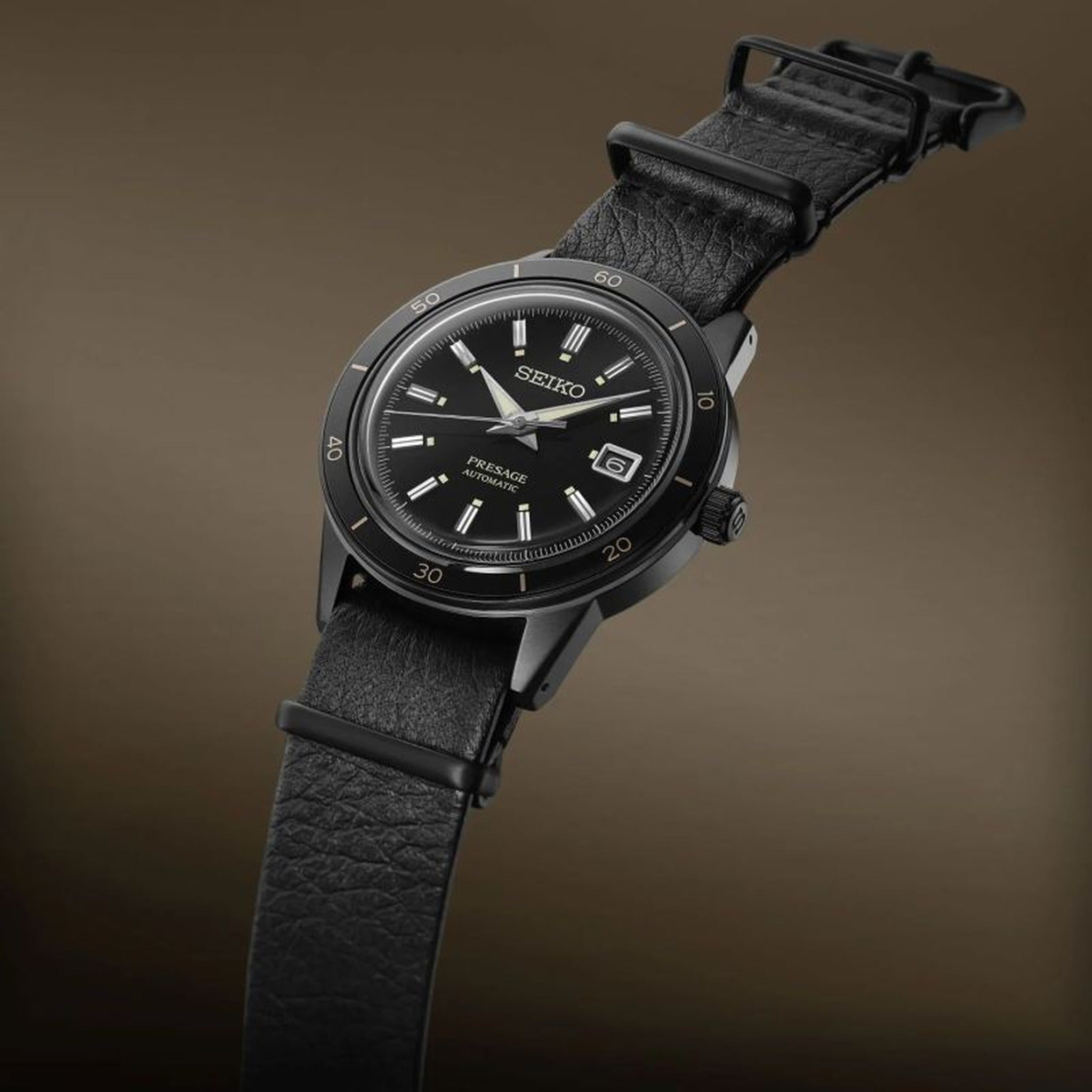 Montre Seiko Presage Homme Automatique SRPH95J1 Noir