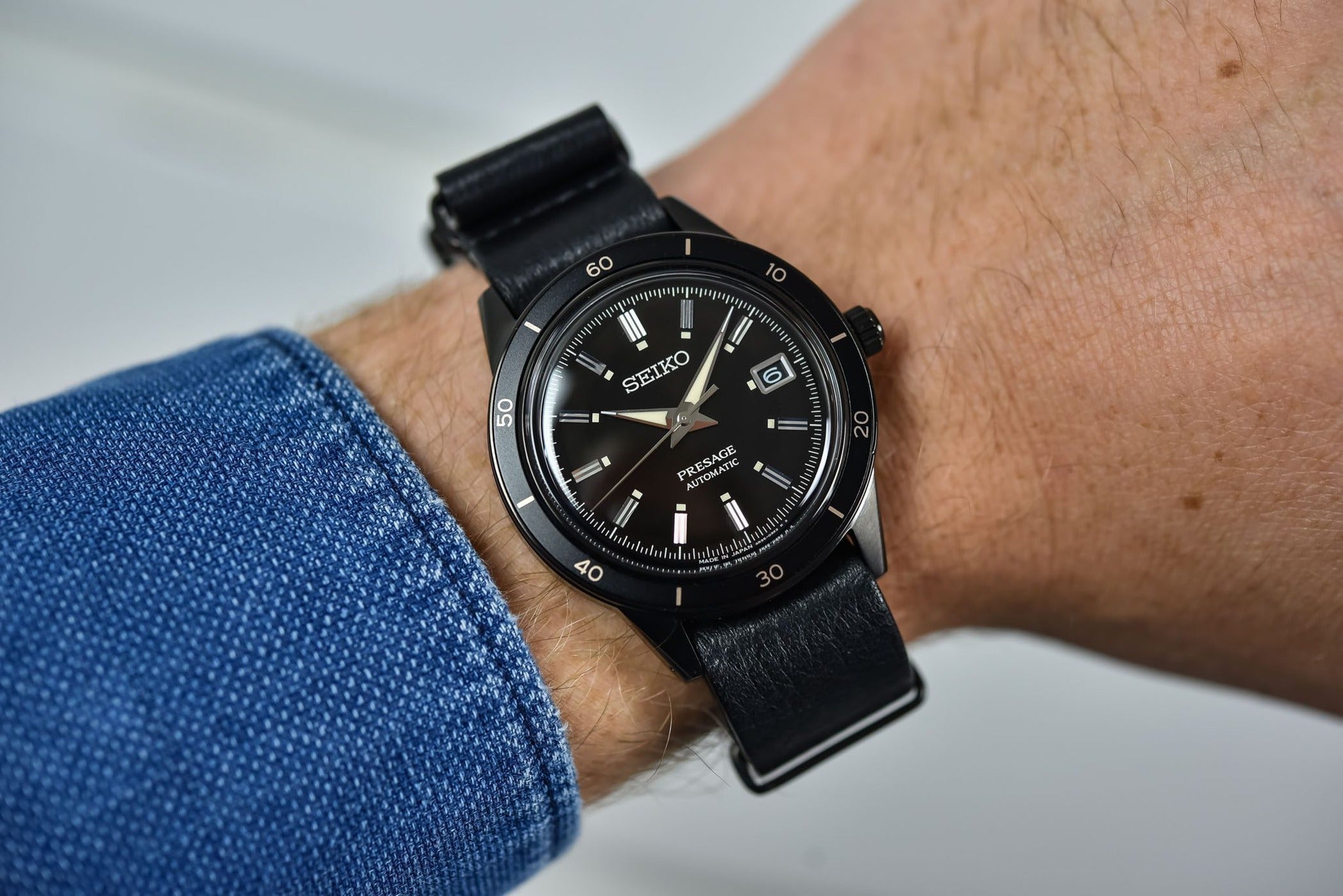 Montre Seiko Presage Homme Automatique SRPH95J1 Noir
