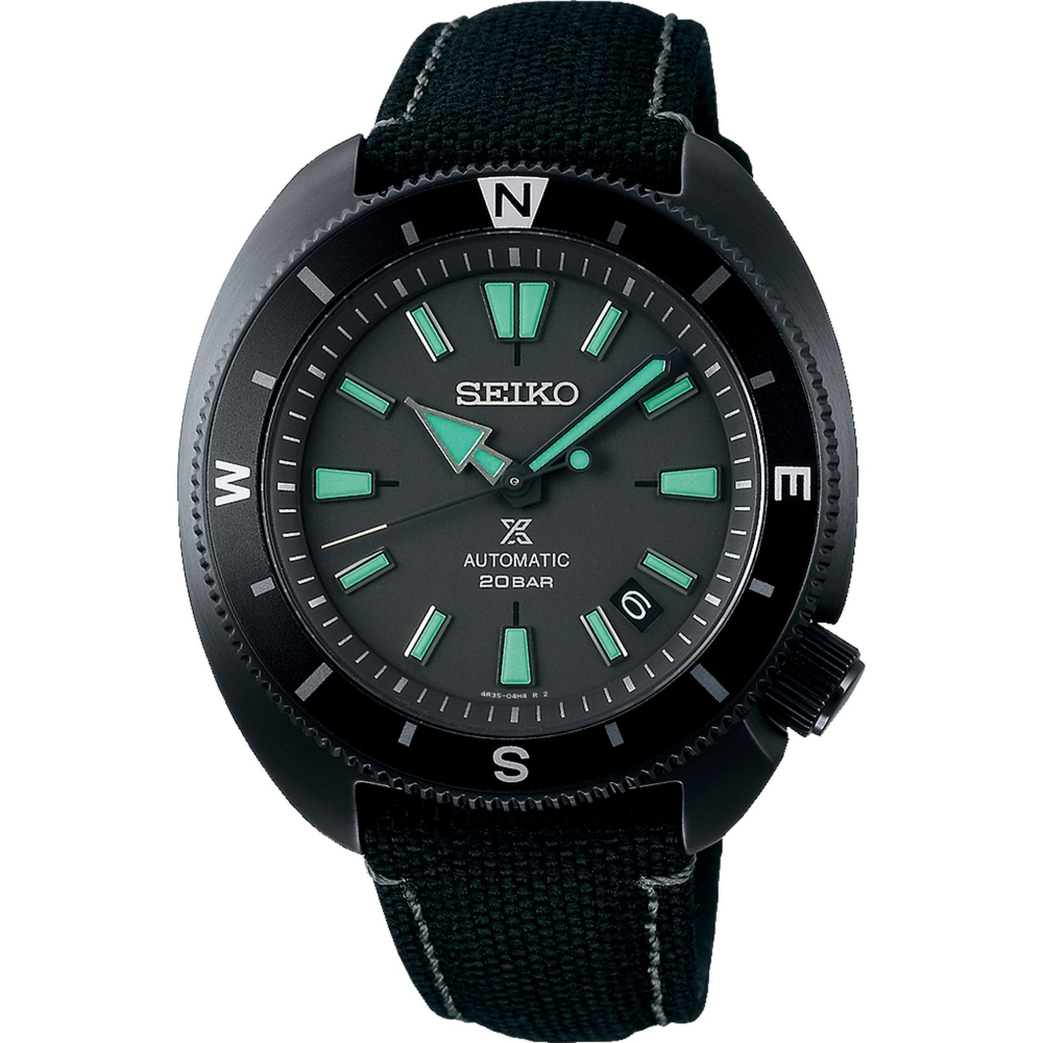 Montre Seiko Prospex Homme Automatique SRPH99K1 Turtle Black Series