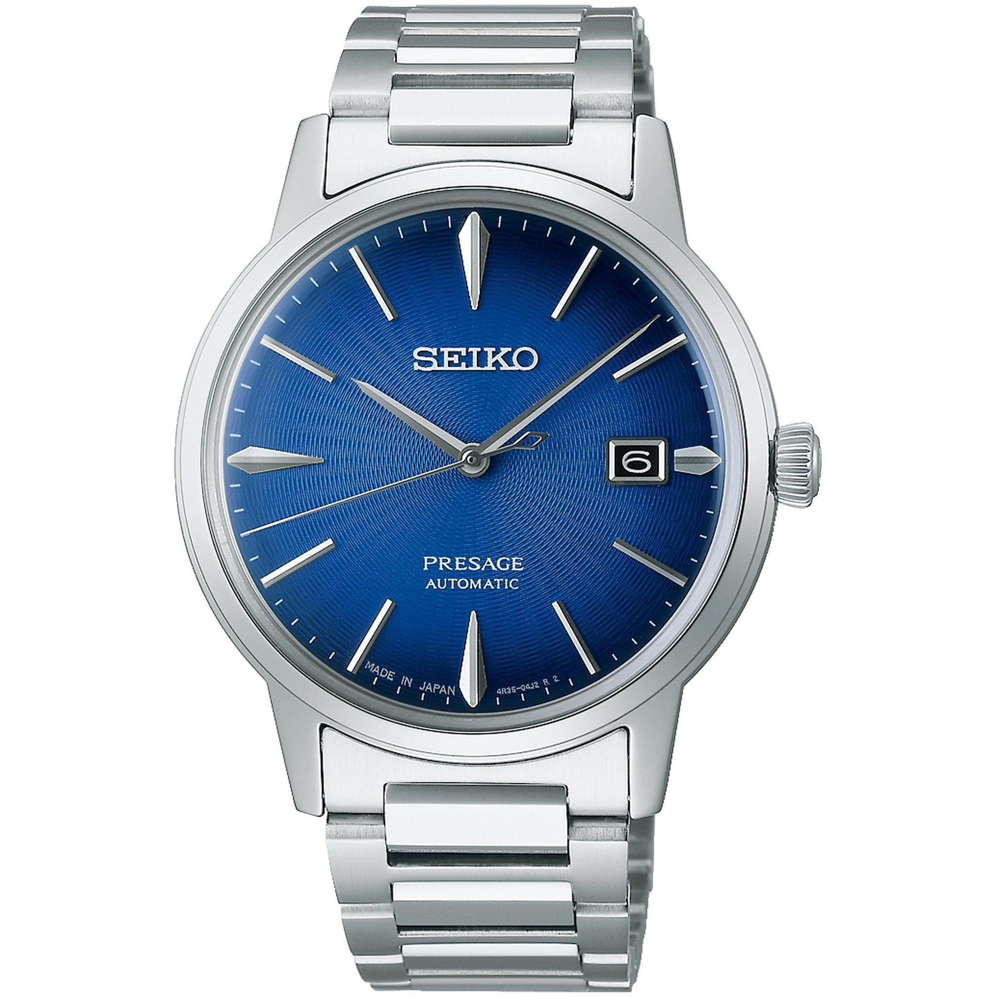 Seiko Presage Cocktail Men's Automatic Watch SRPJ13J1 Aviation Blue
