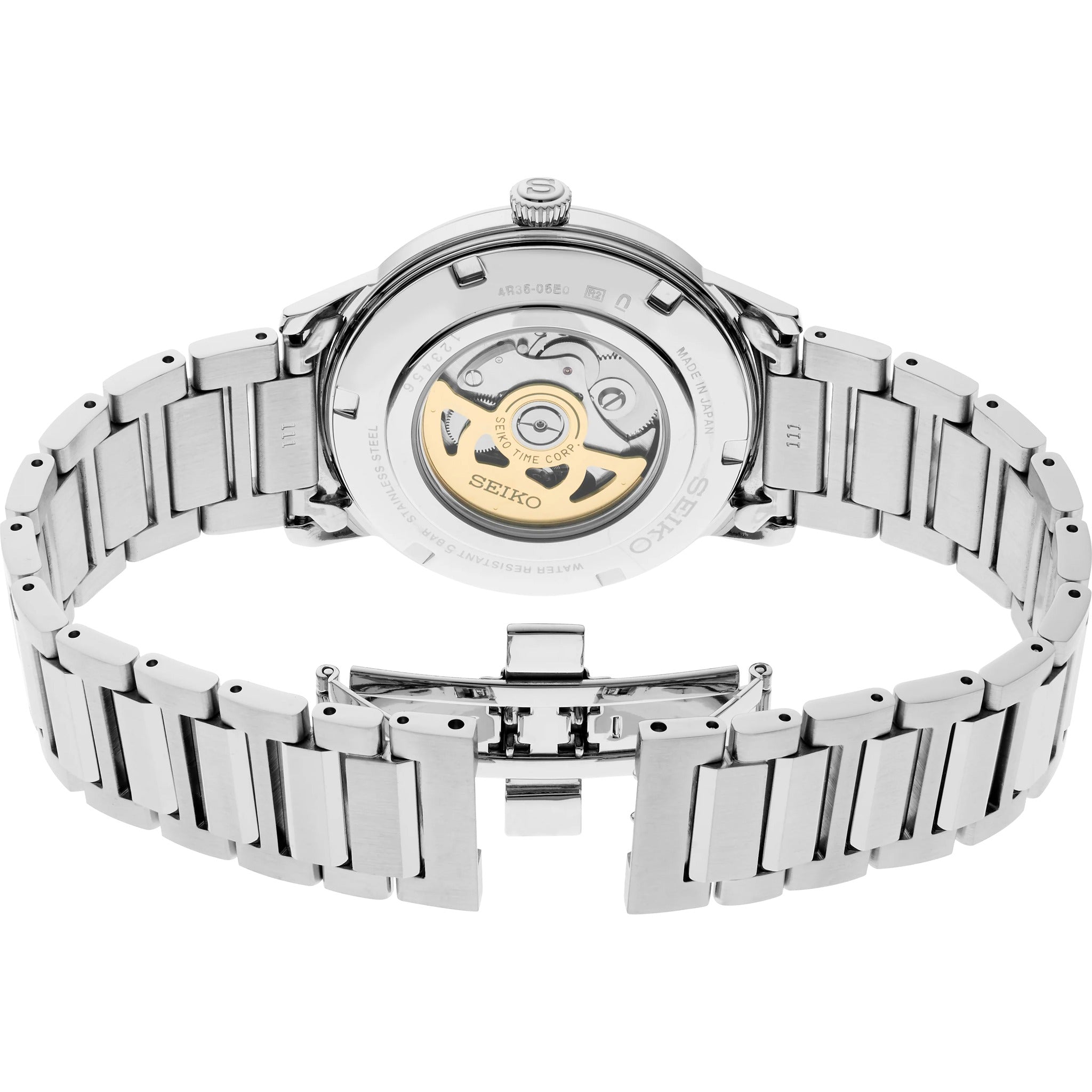 Seiko Presage Cocktail Men's Automatic Watch SRPJ13J1 Aviation Blue