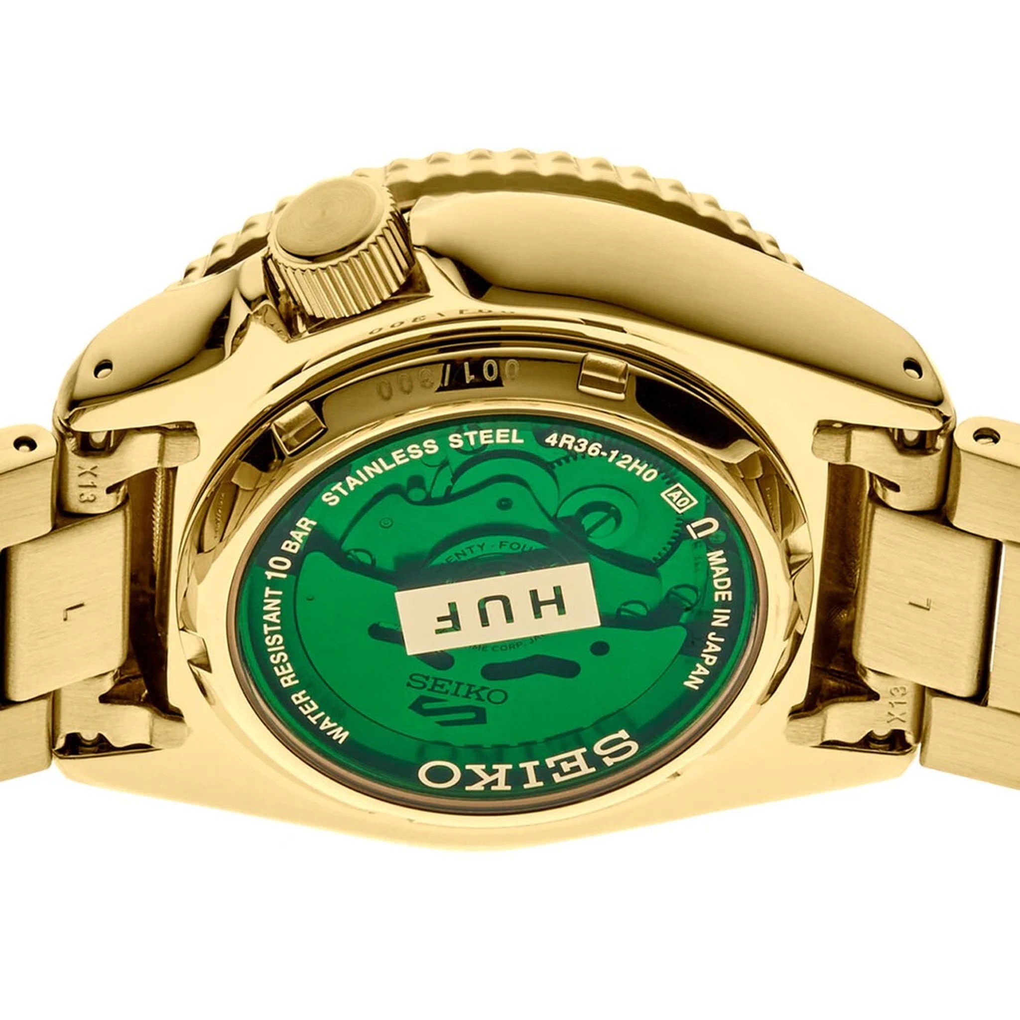 Seiko 5 Sports Men's Automatic Watch SRPJ20 Limited Edition HUF