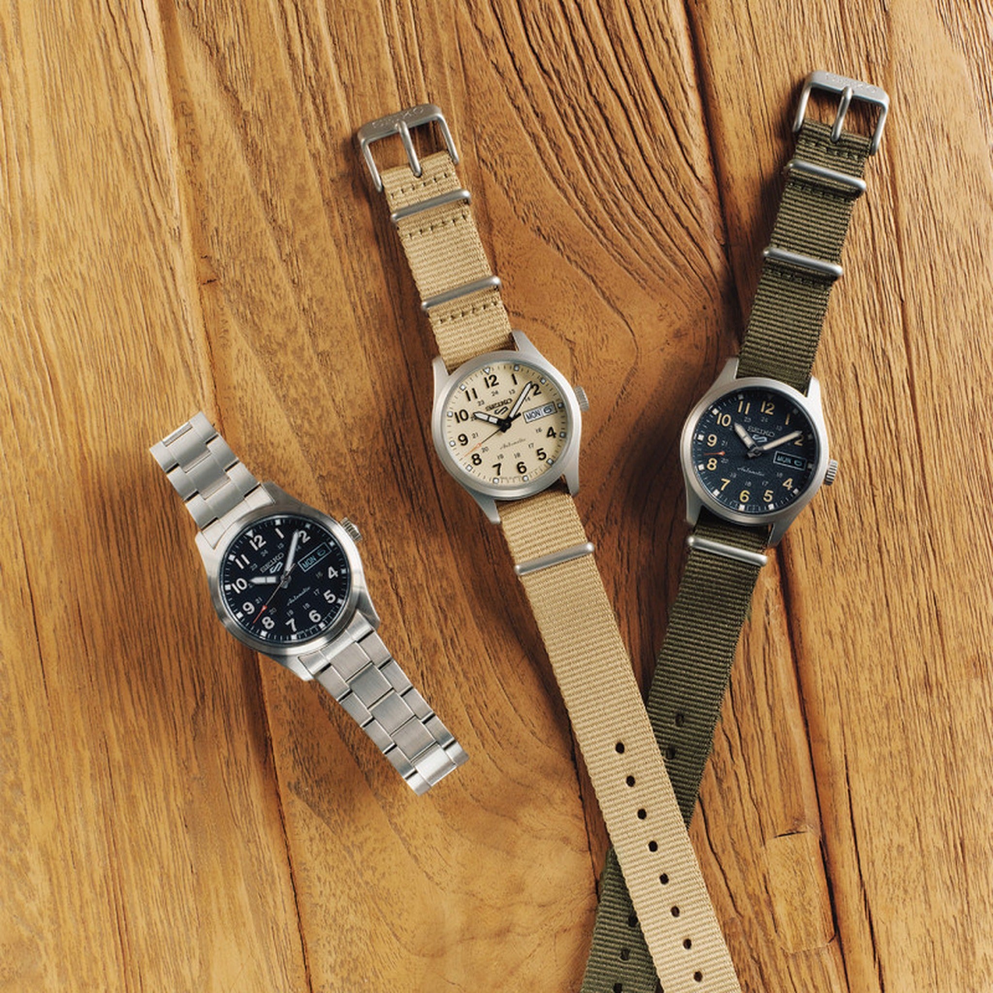 Seiko 5 Sports Men's Automatic Watch SRPJ81K1 Midfield Sports Black