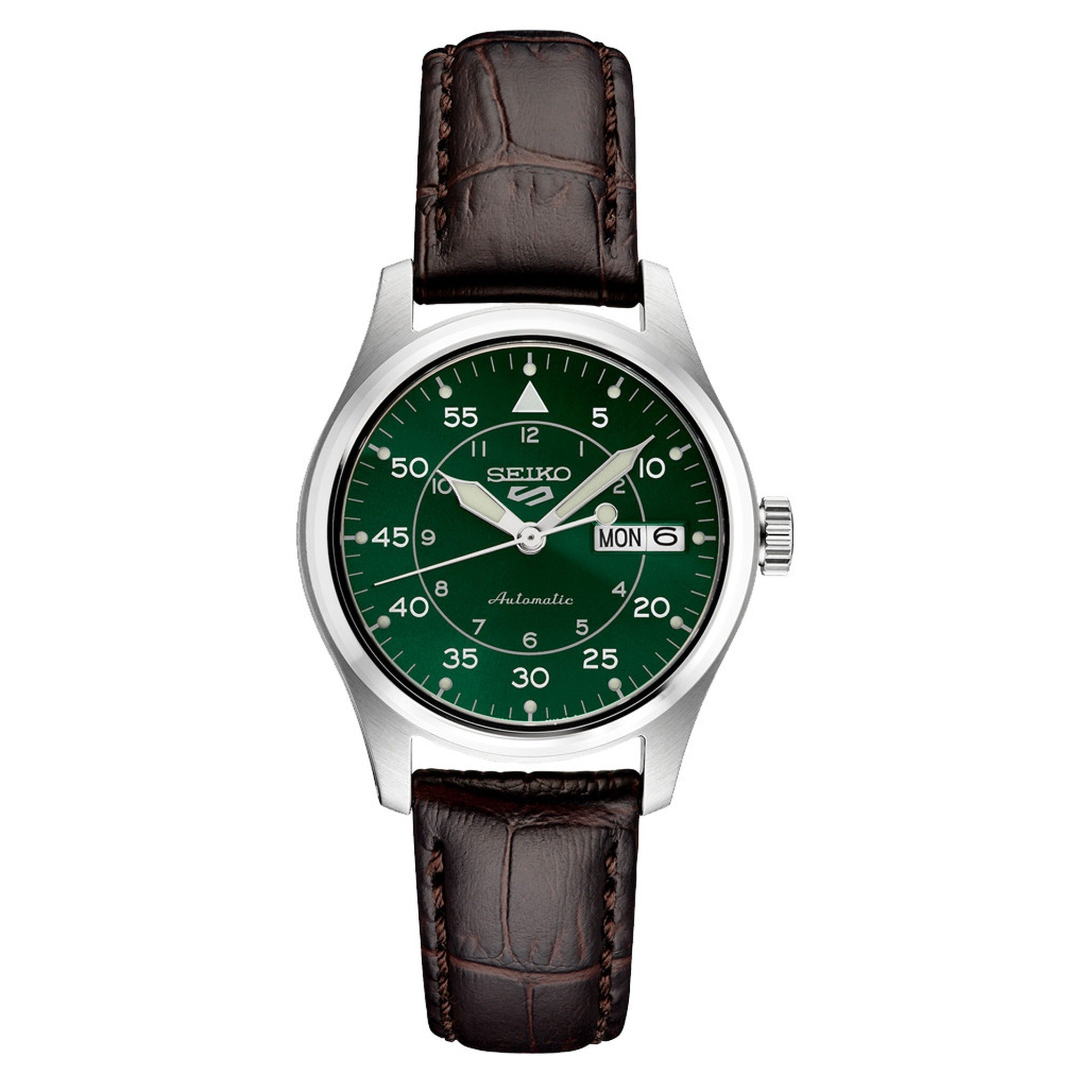 Montre Seiko 5 Sports Homme Automatique SRPJ89K1 Kelly Green Flieger