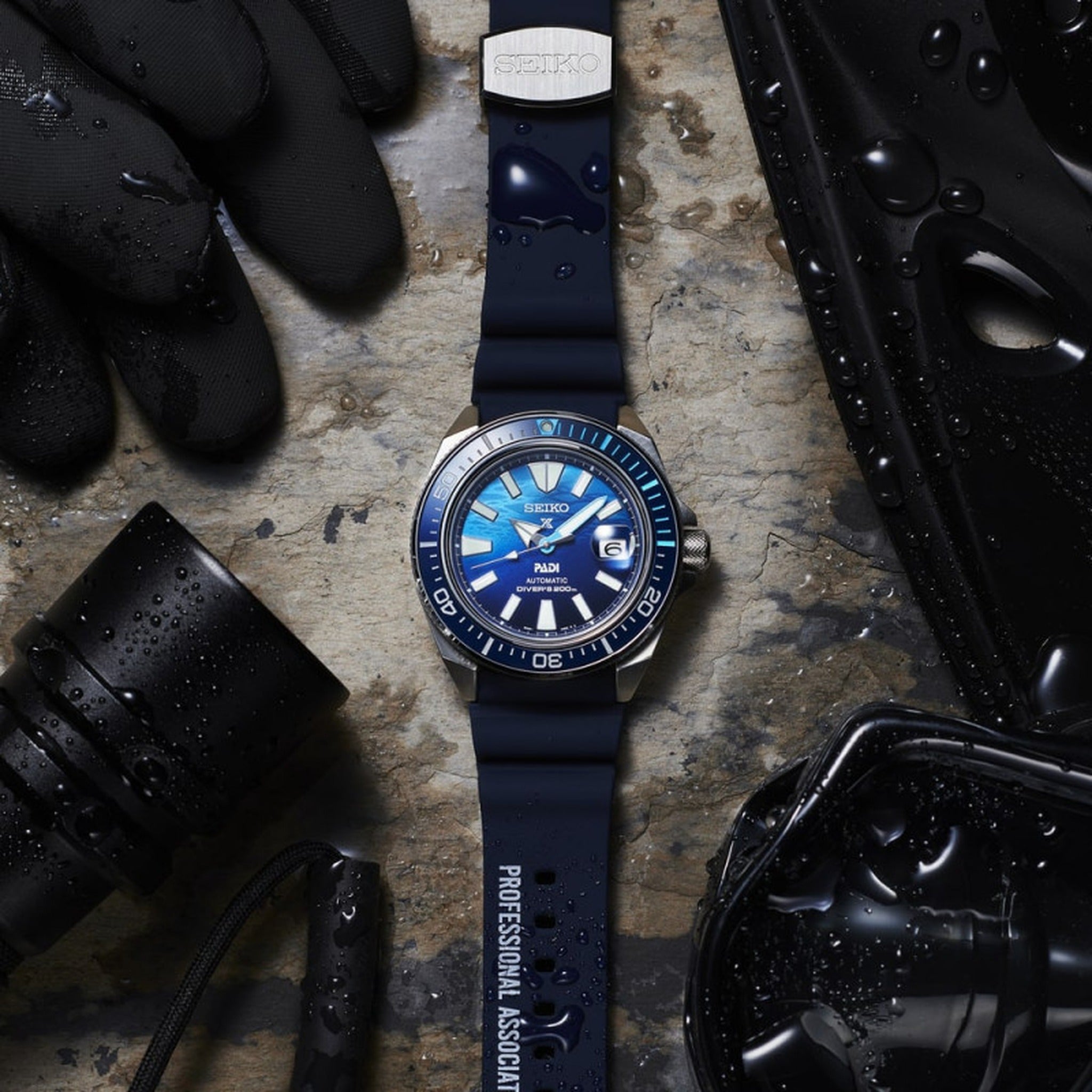 Seiko Prospex PADI Men's Automatic Watch SRPJ93K1 The Great Blue Edition
