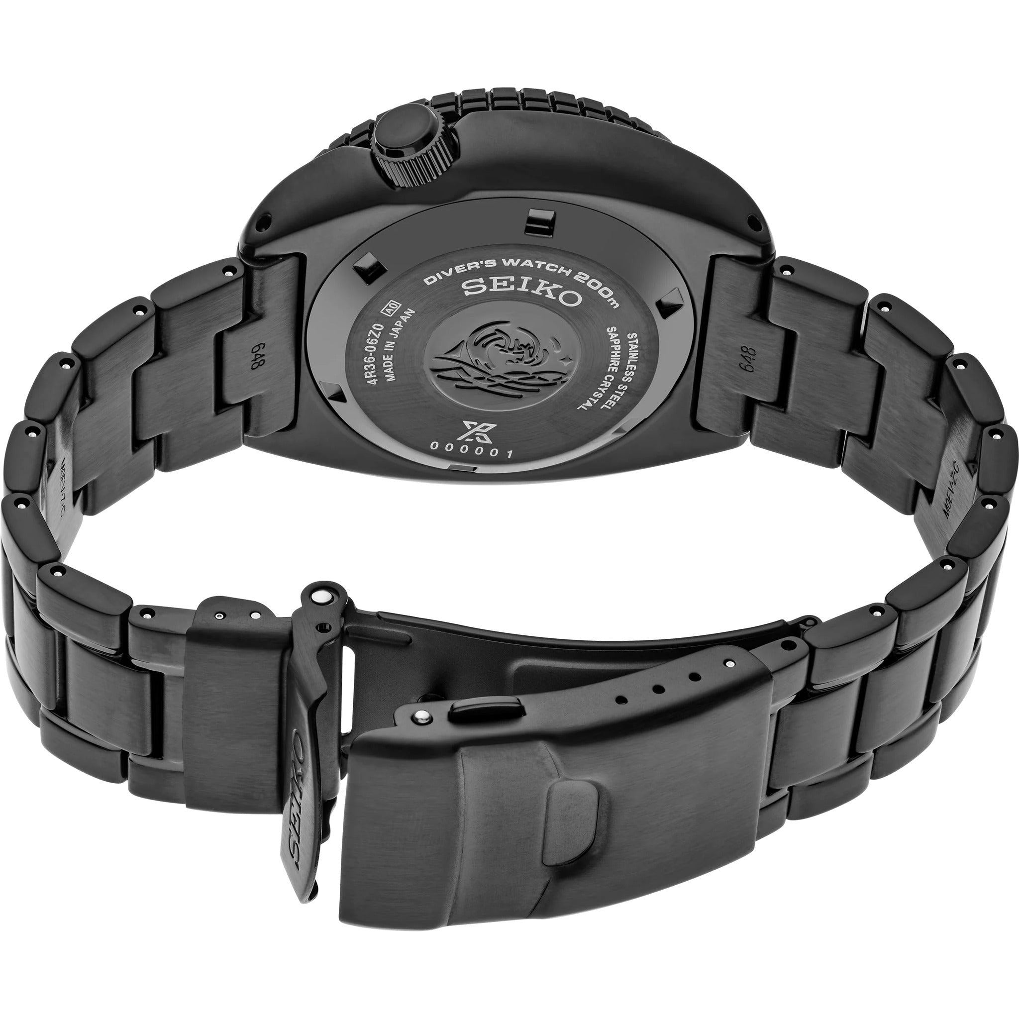 Seiko Prospex Men's Automatic Watch SRPK43K1 King Turtle Night Vision