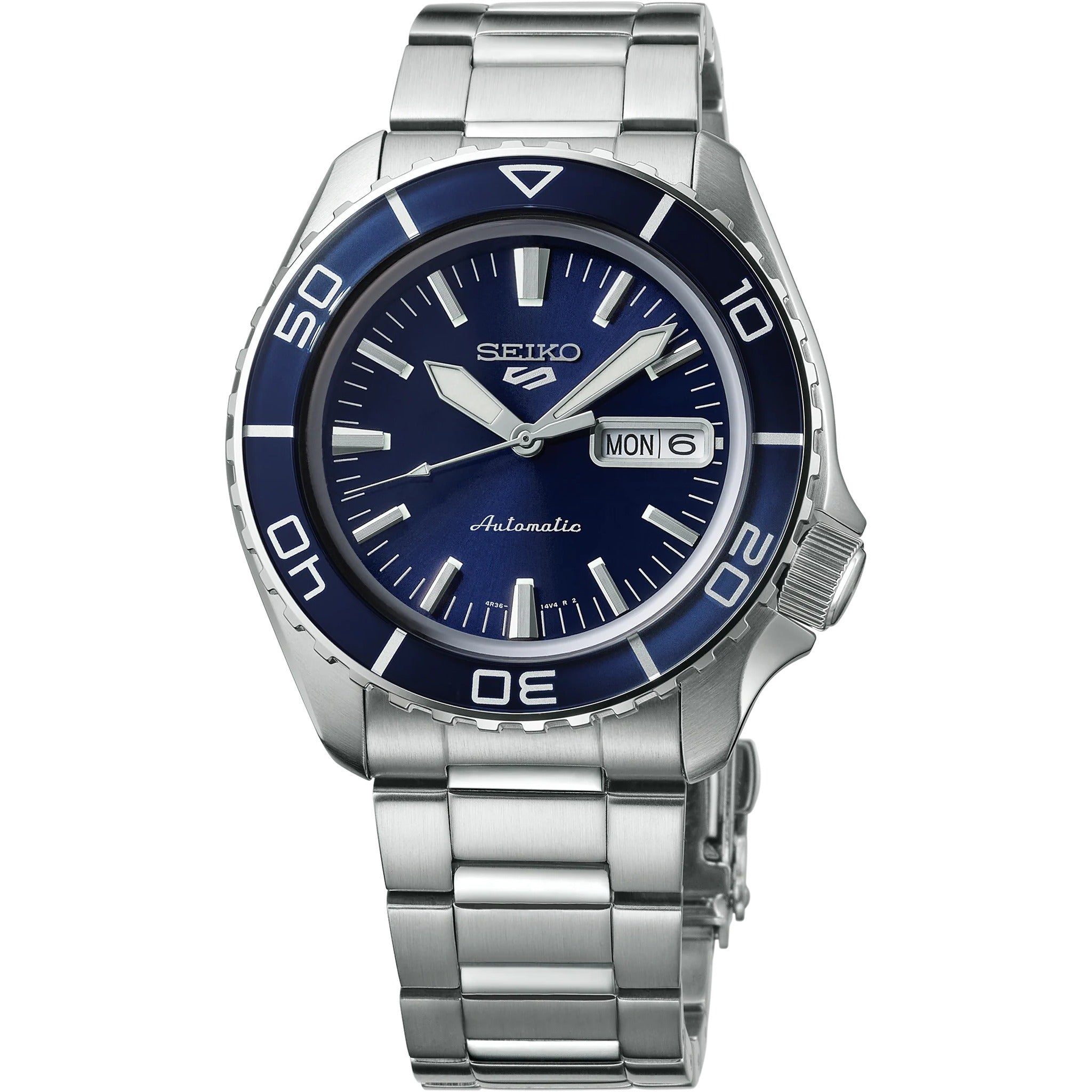 Montre Seiko 5 Sports Homme Automatique SRPK97K1 Bleu