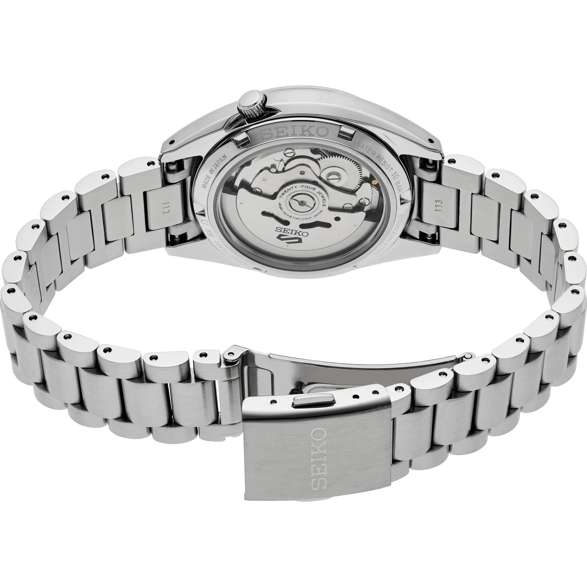 Seiko 5 Sports SNXS Herren-Automatikuhr SRPL57K1 Dunkelgrün