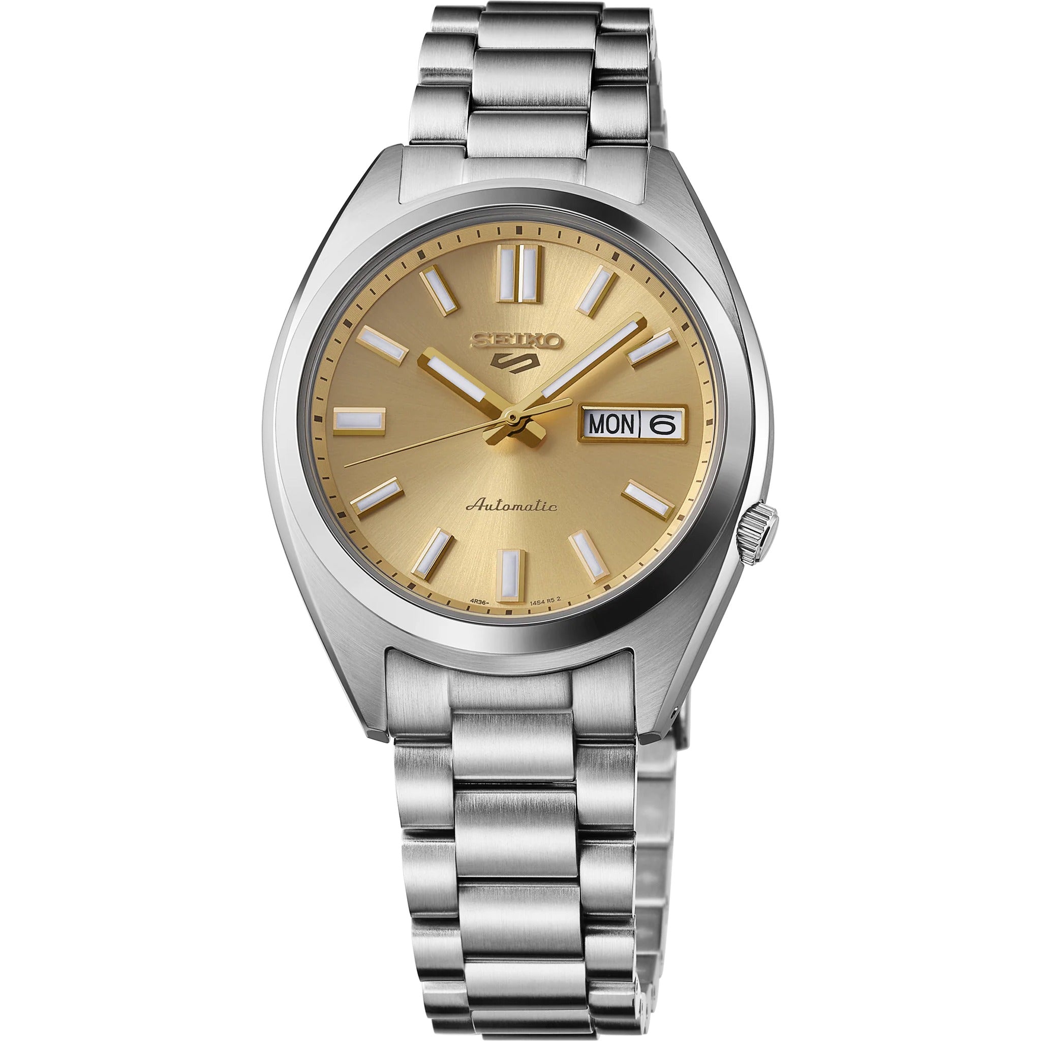 Seiko 5 Sports SNXS Men's Automatic Watch SRPL59K1 Champagne Gold