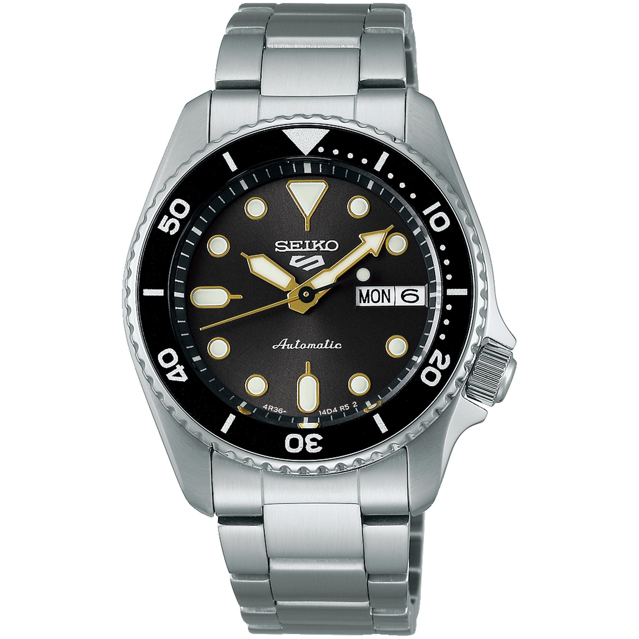 Seiko 5 Sports Men's Automatic Watch SRPL79K1 Black 38mm