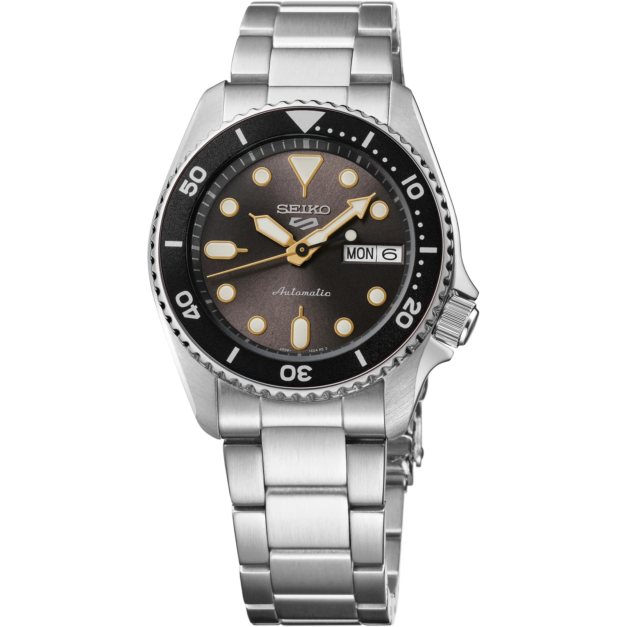 Montre Seiko 5 Sports Homme Automatique SRPL79K1 Noir 38mm