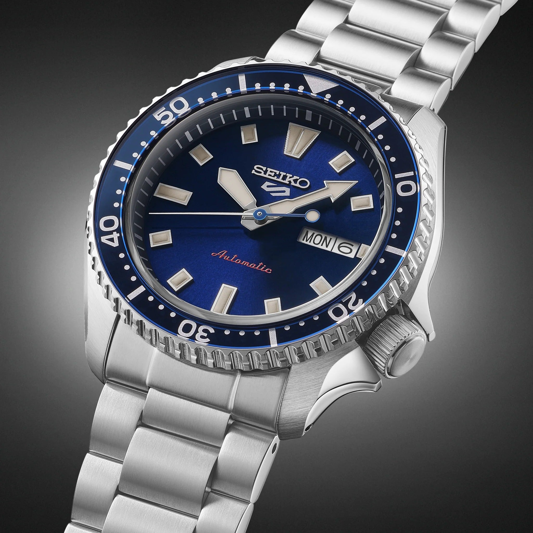 Seiko 5 Sports Men's Automatic Watch SRPL83K1 Blue 42.5mm