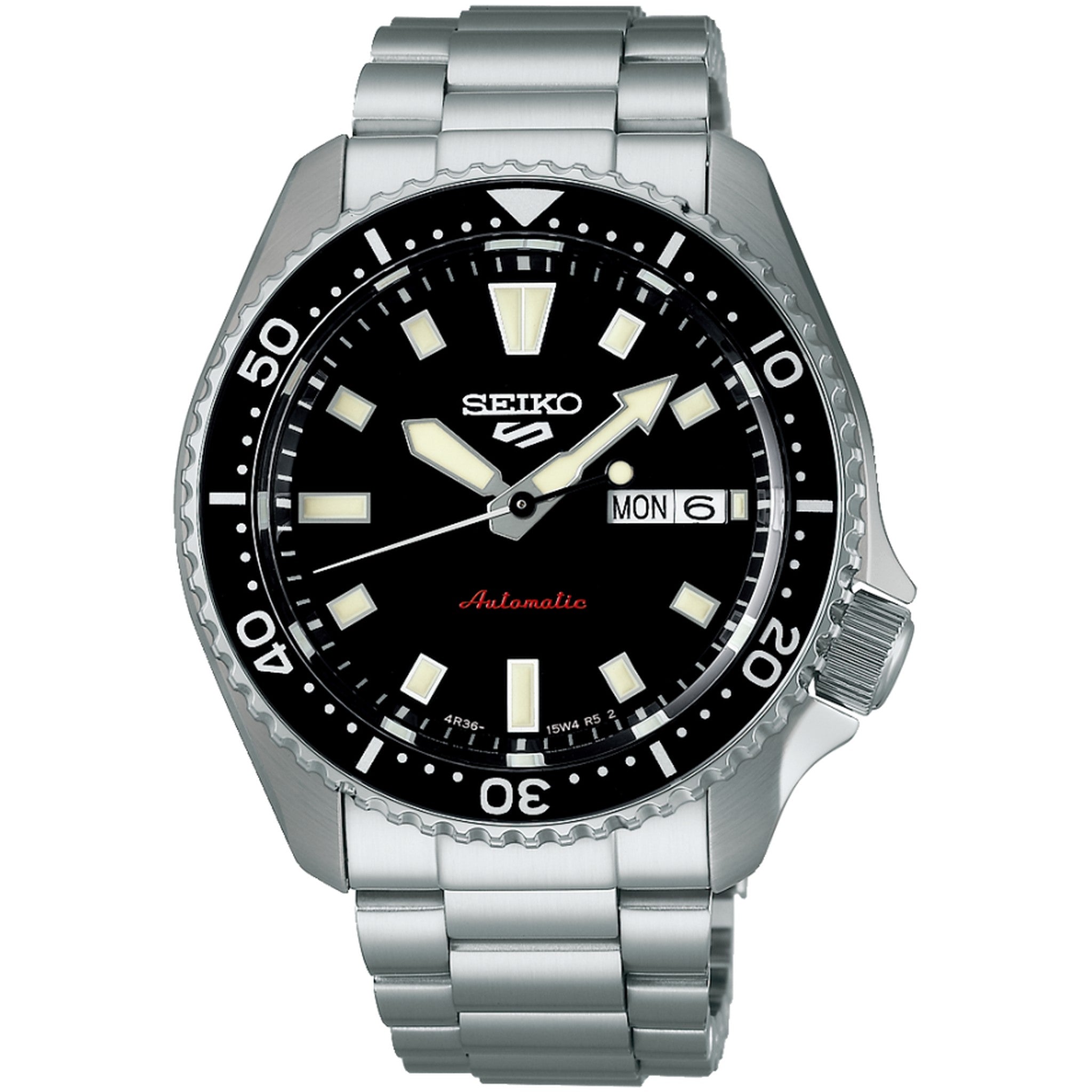 Seiko 5 Sports Men's Automatic Watch SRPL85K1 Black 42.5mm
