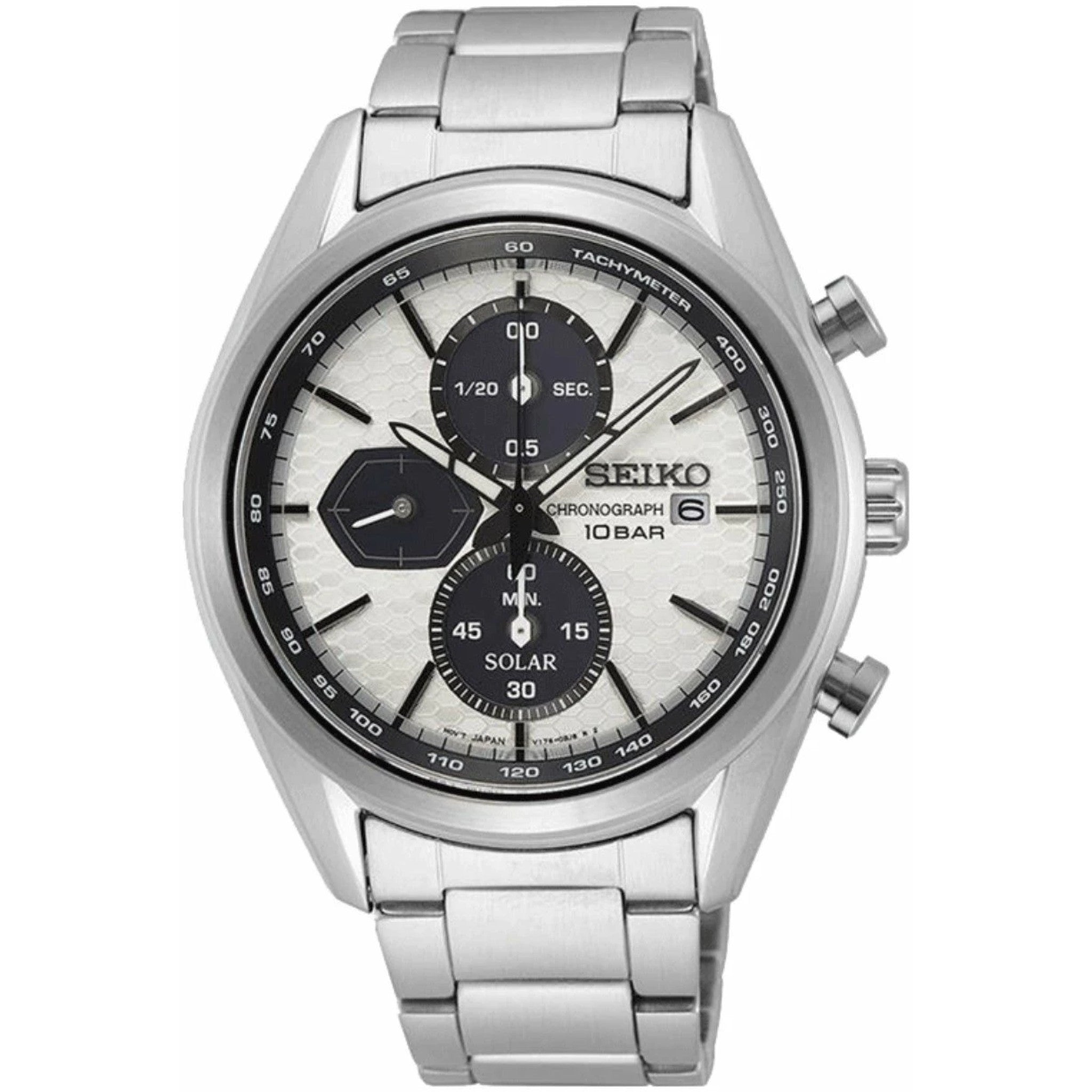 Seiko Men's Chronograph Quartz Watch SSC769P1 White