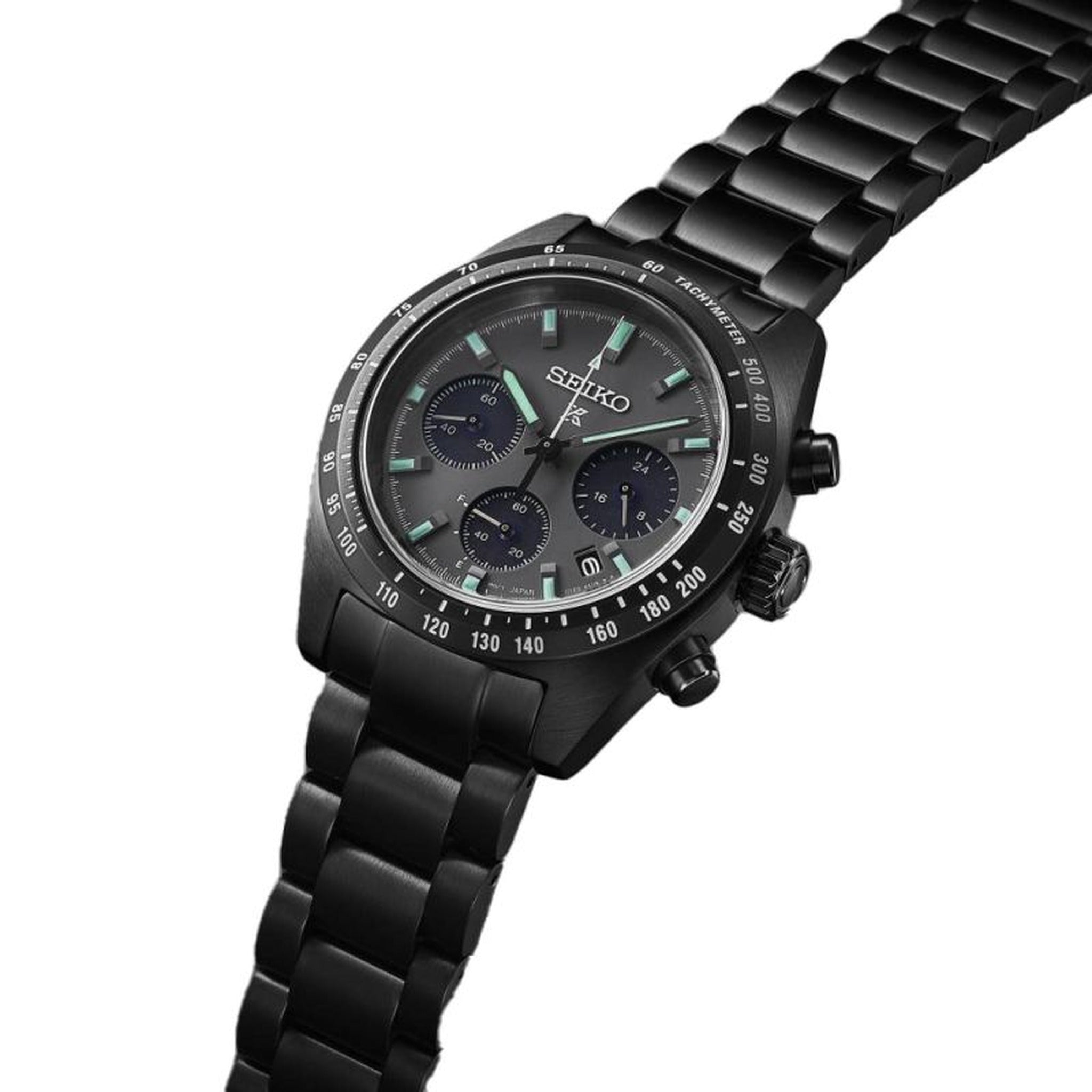 Seiko Prospex Solar Men's Watch SSC917P1 Speedtimer Chronograph Black