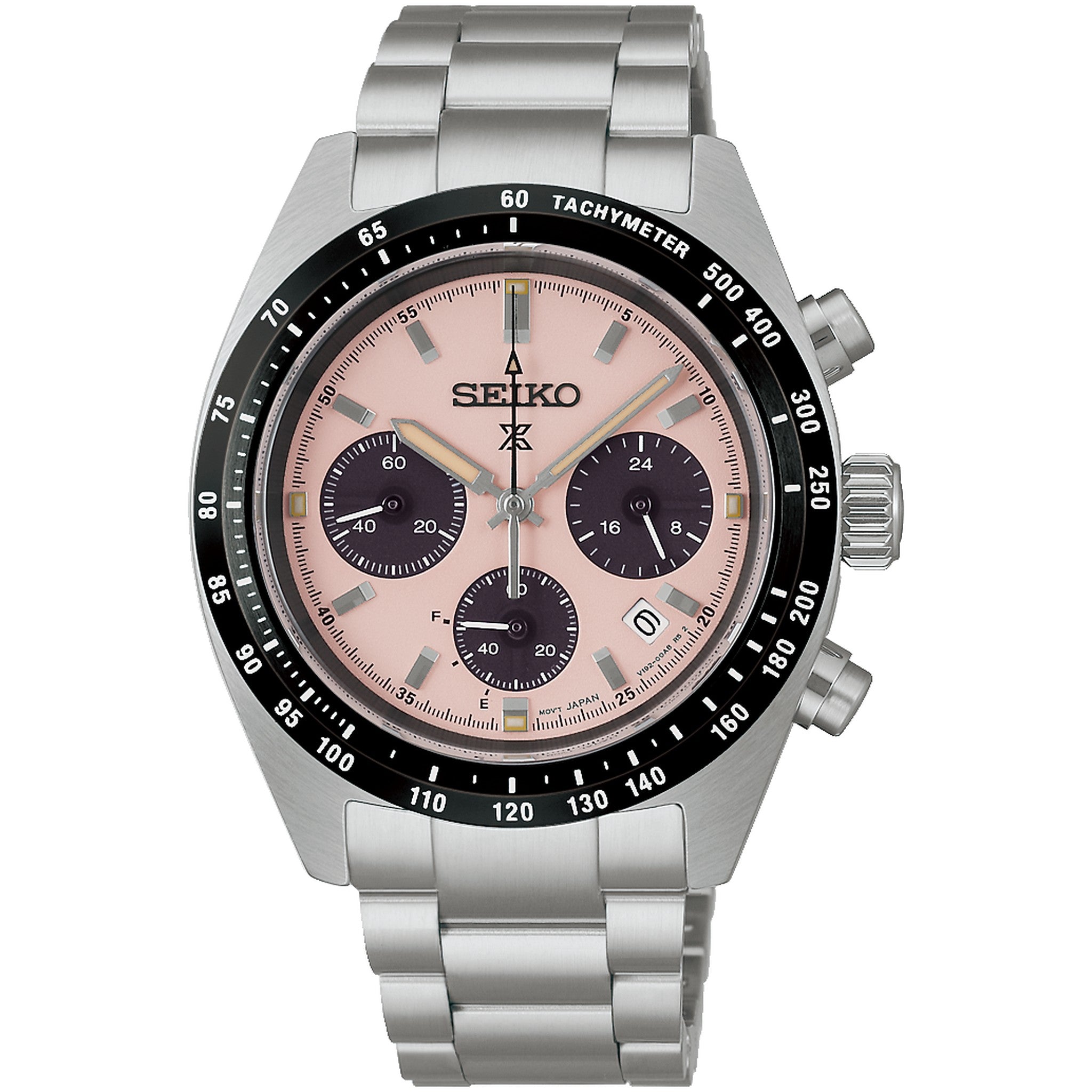 Seiko Prospex Solar Men's Watch SSC963P1 Chronograph Pink