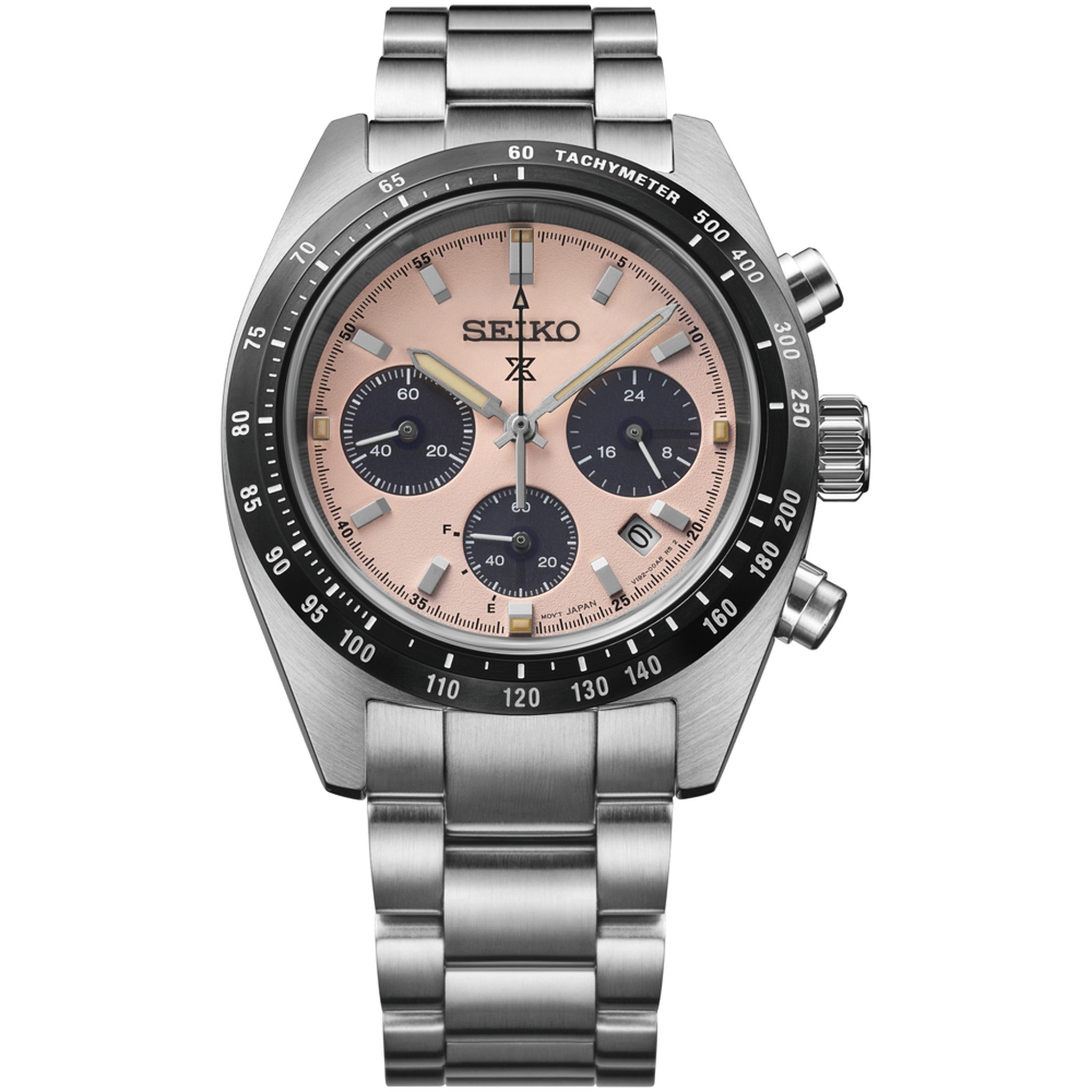 Seiko Prospex Solar Men's Watch SSC963P1 Chronograph Pink