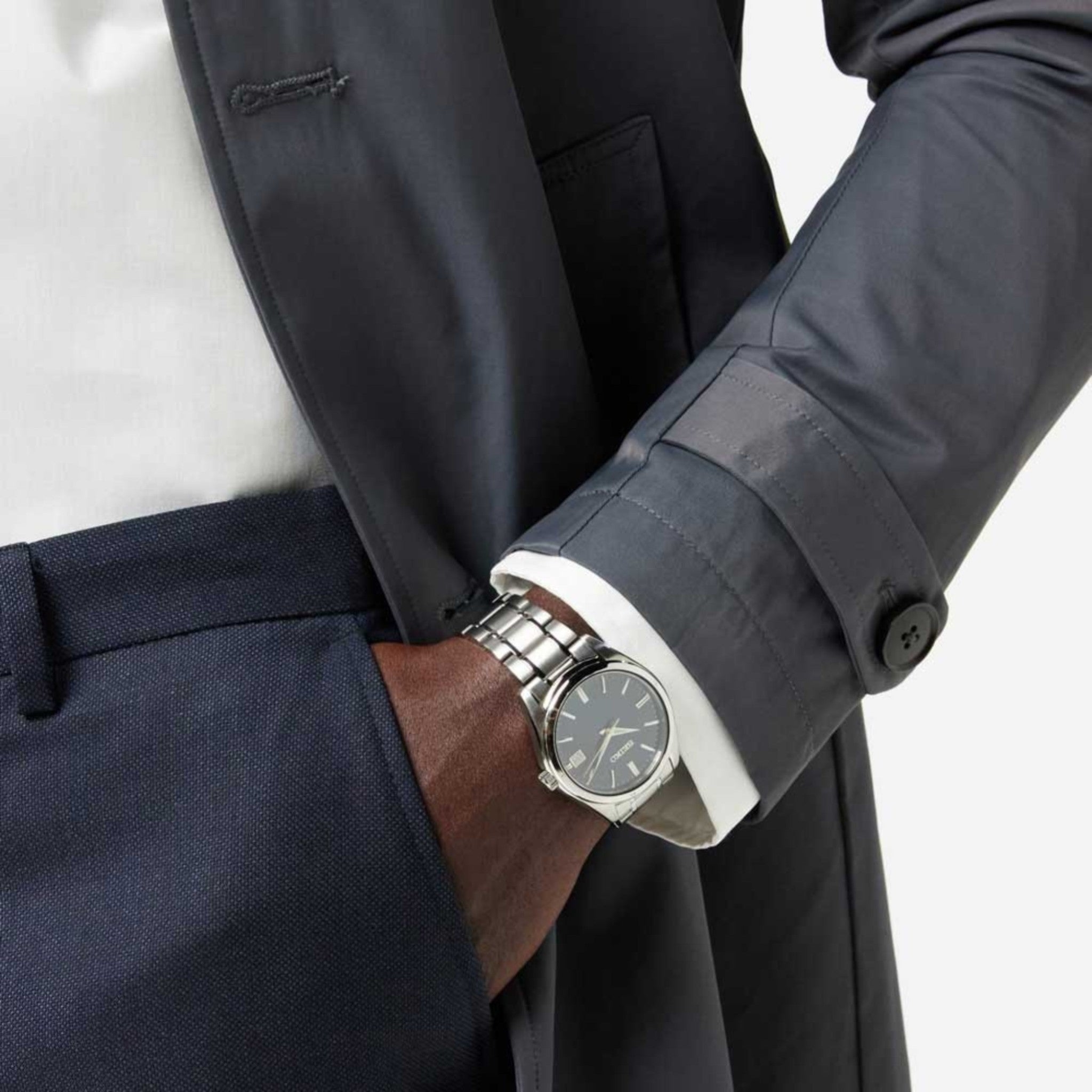 Montre Seiko Classic Homme SUR309P1 Bleu Quartz