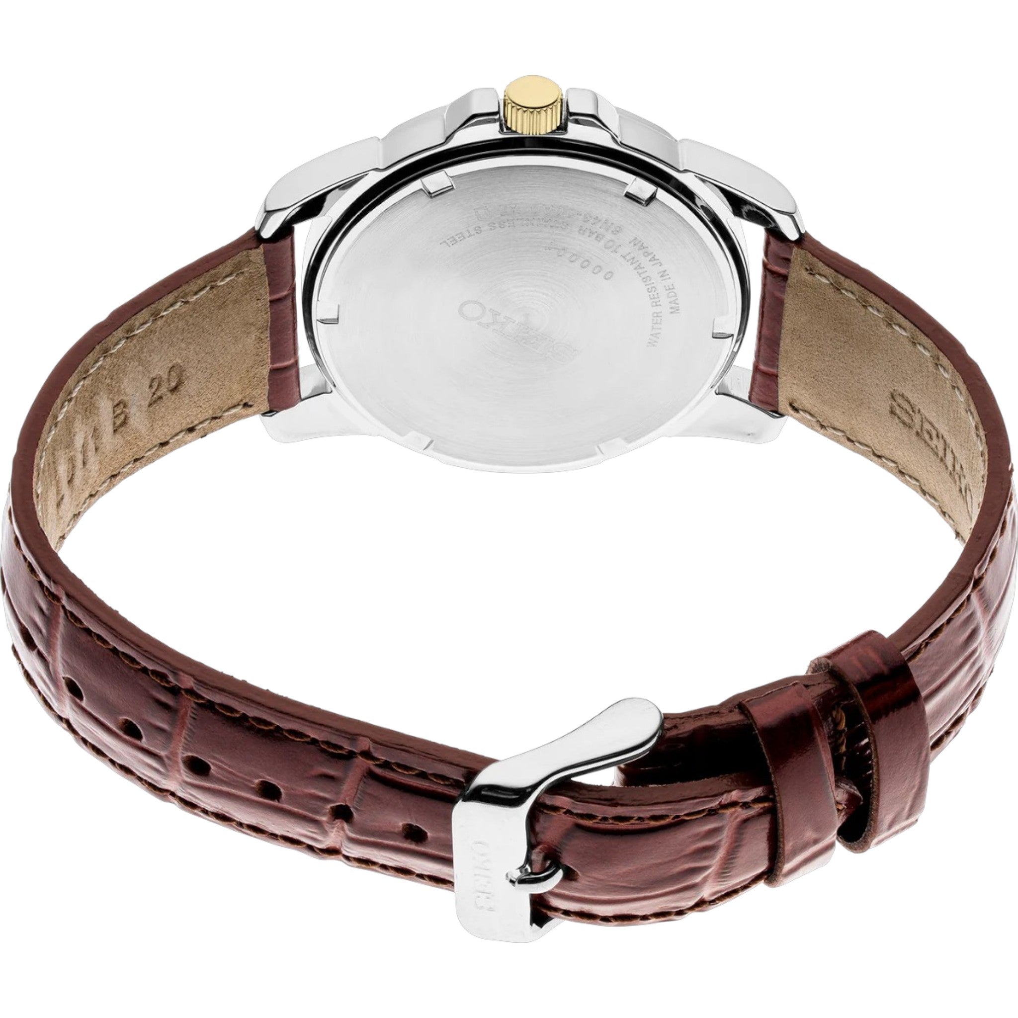 Montre Seiko Essentials Homme SUR360 Bleu foncé Jour / Date Quartz
