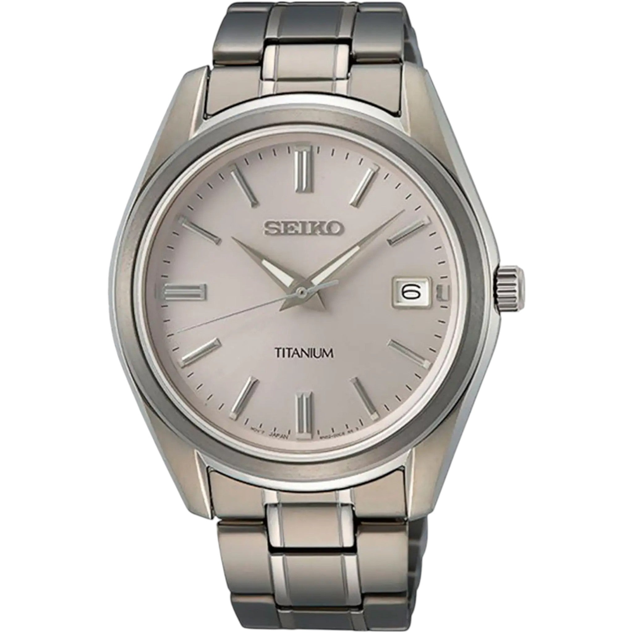 Montre Seiko Classic Homme SUR369P1 Argenté Titane Quartz