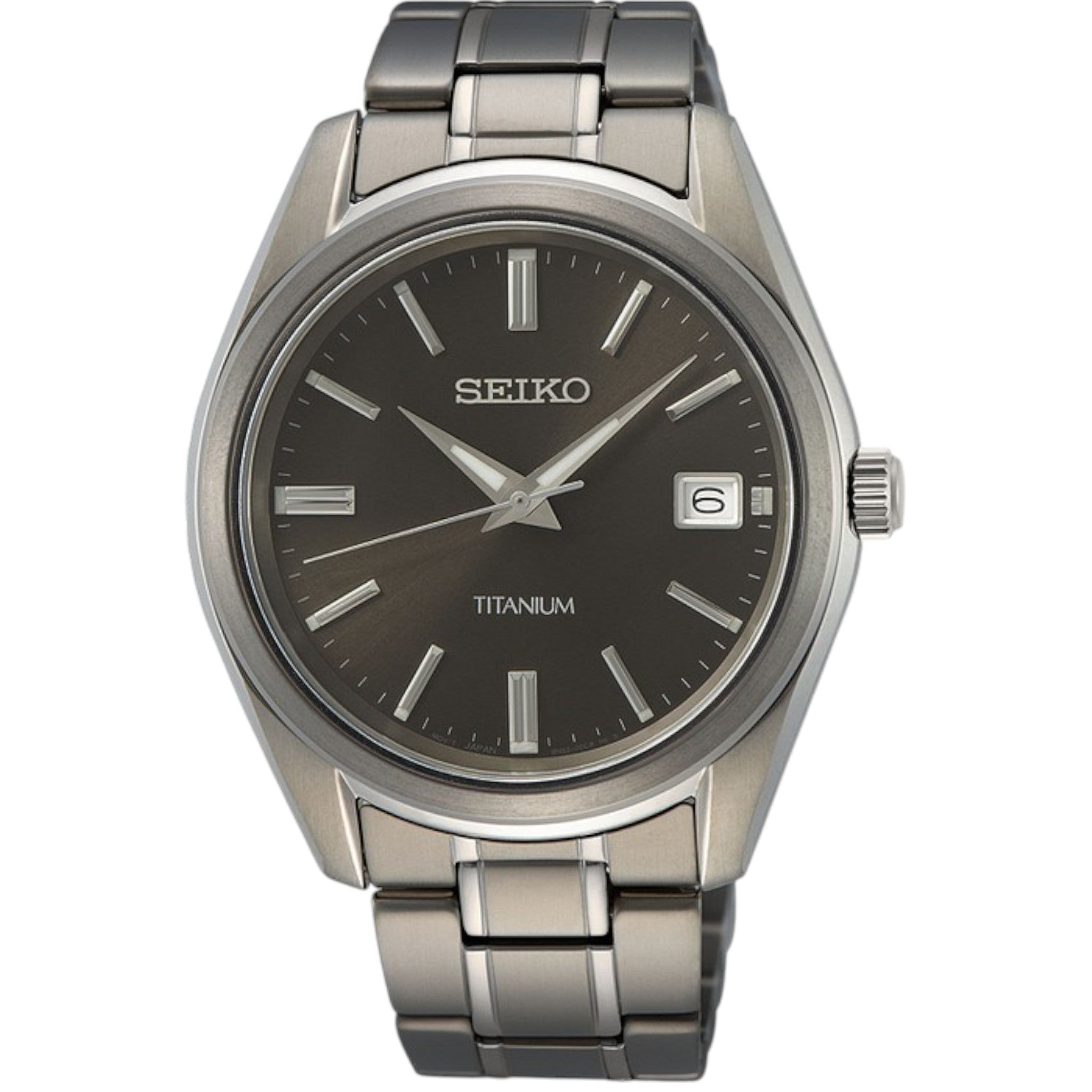 Montre Seiko Classic Homme SUR375P1 Noir Titane Quartz