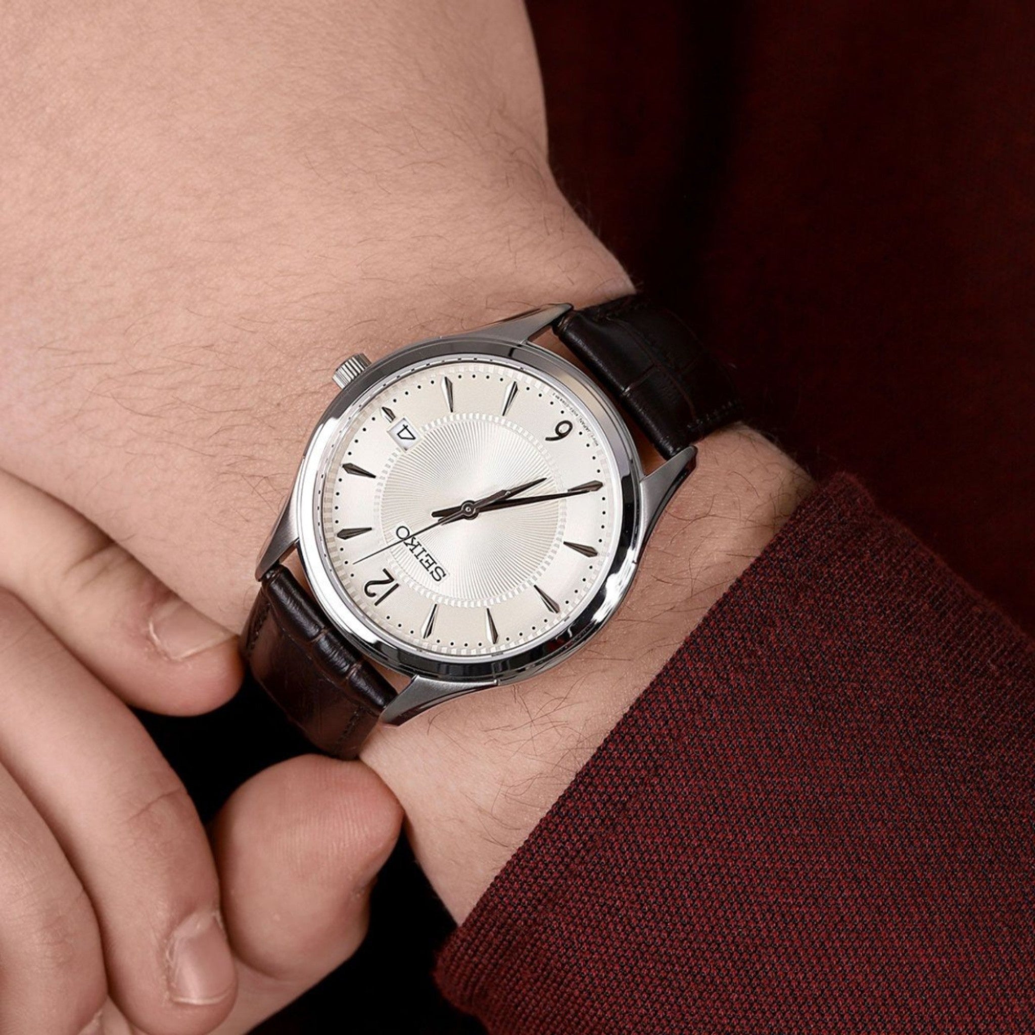 Montre Seiko Conceptual Homme SUR421P1 Champagne Quartz
