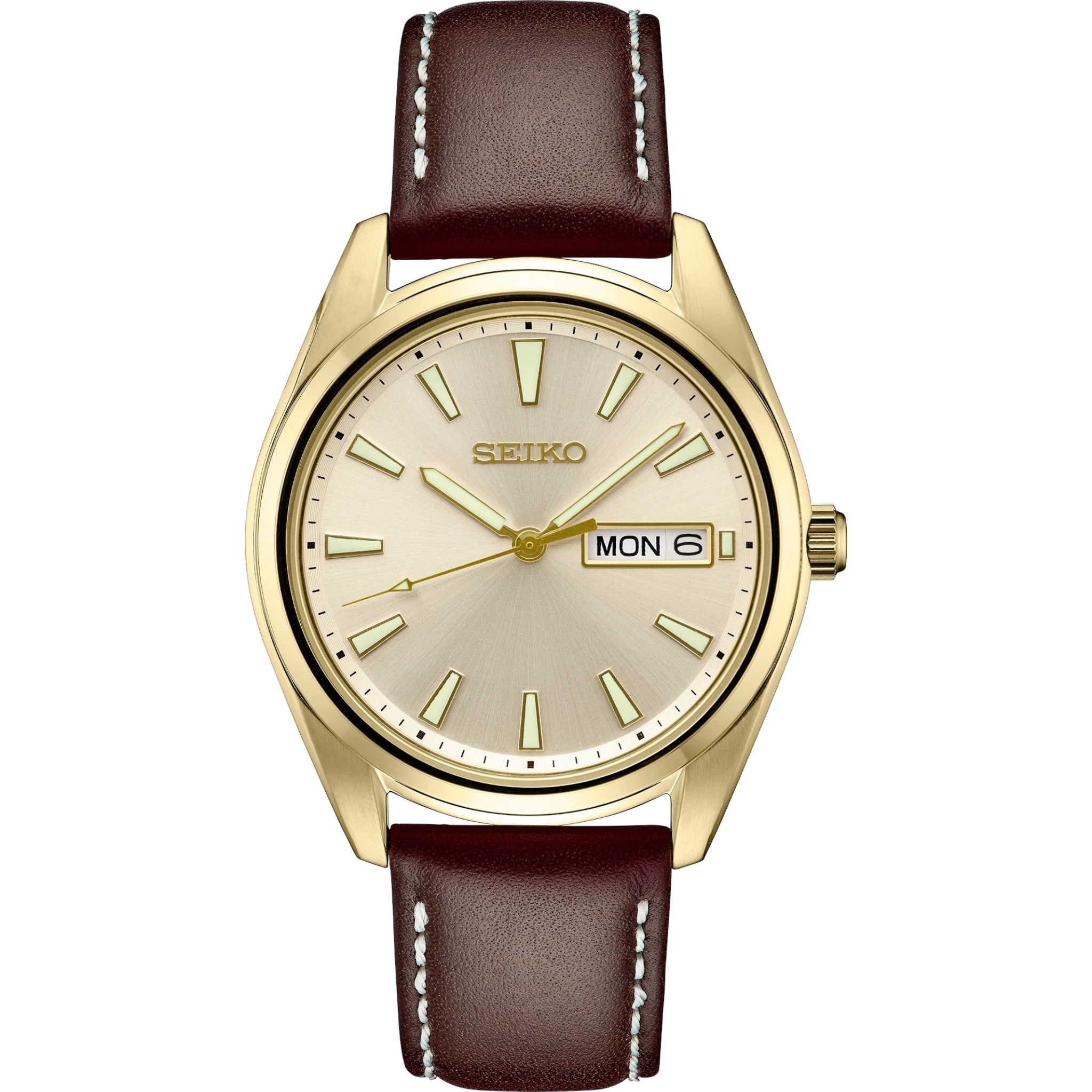 Montre Seiko Classic Homme SUR450 Champagne Quartz